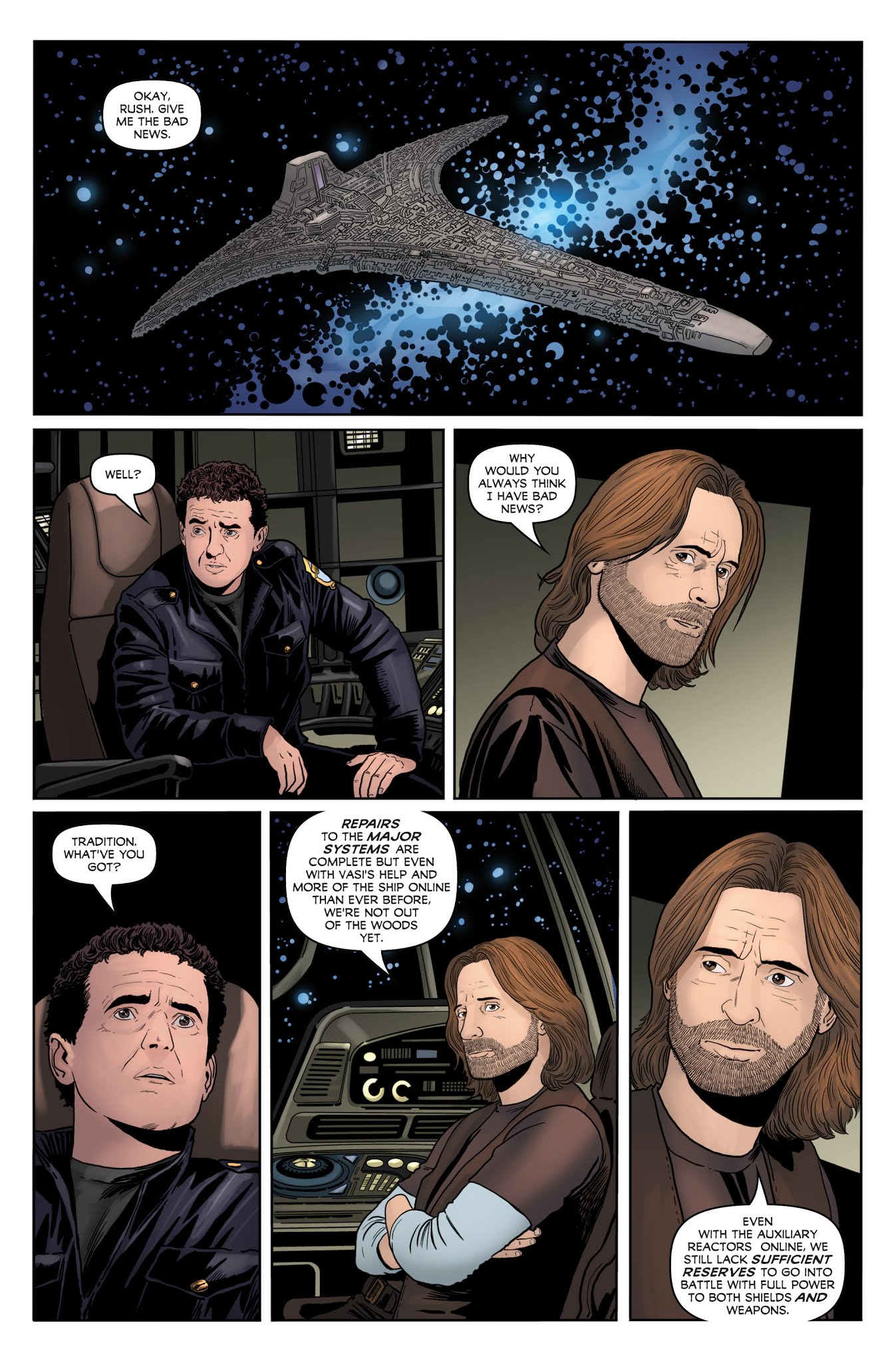 Read online Stargate Universe: Back To Destiny comic -  Issue #5 - 8