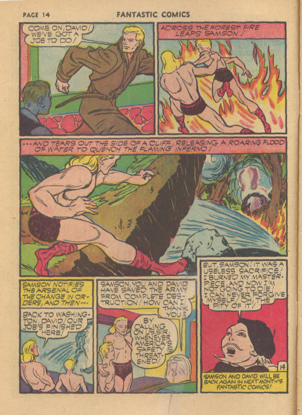 Read online Fantastic Comics comic -  Issue #23 - 15