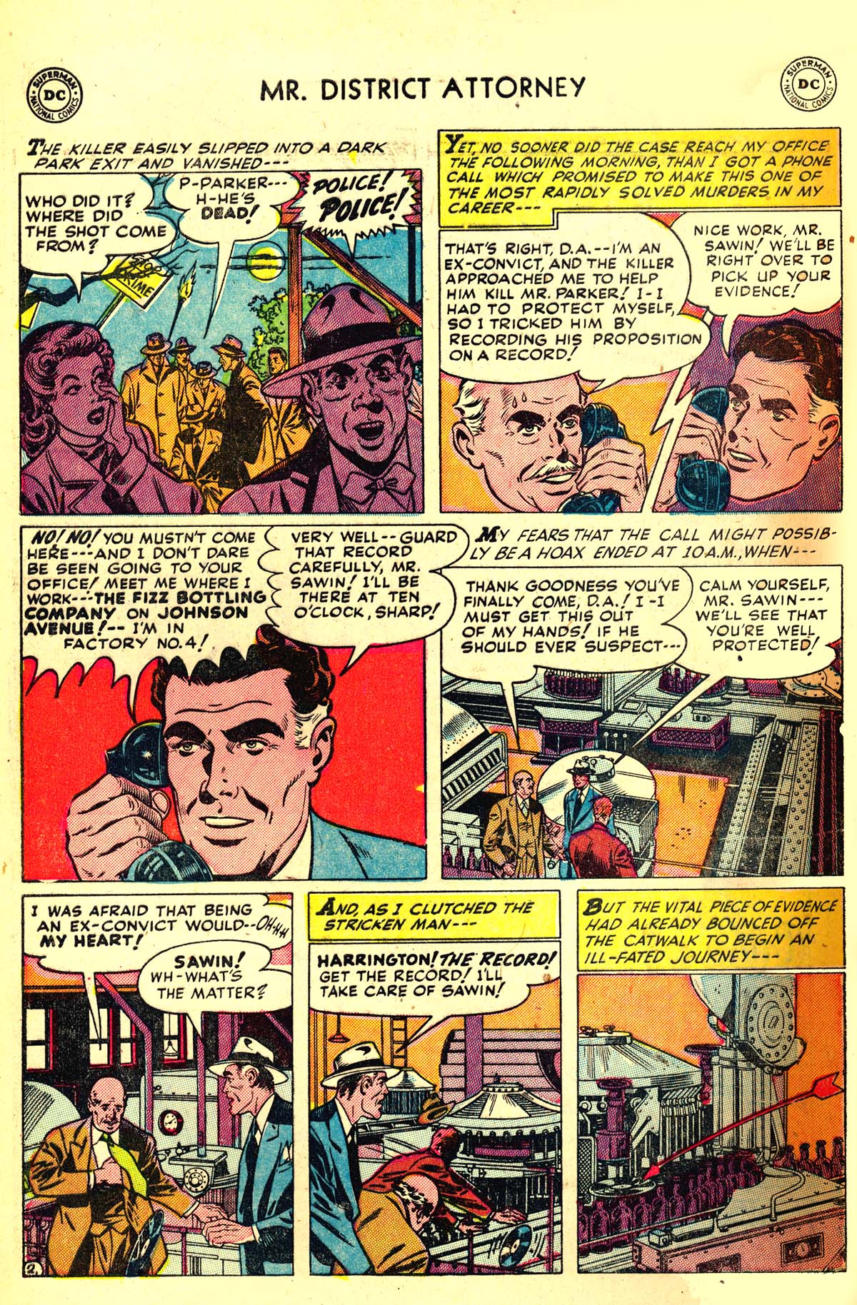 Read online Mr. District Attorney comic -  Issue #32 - 4