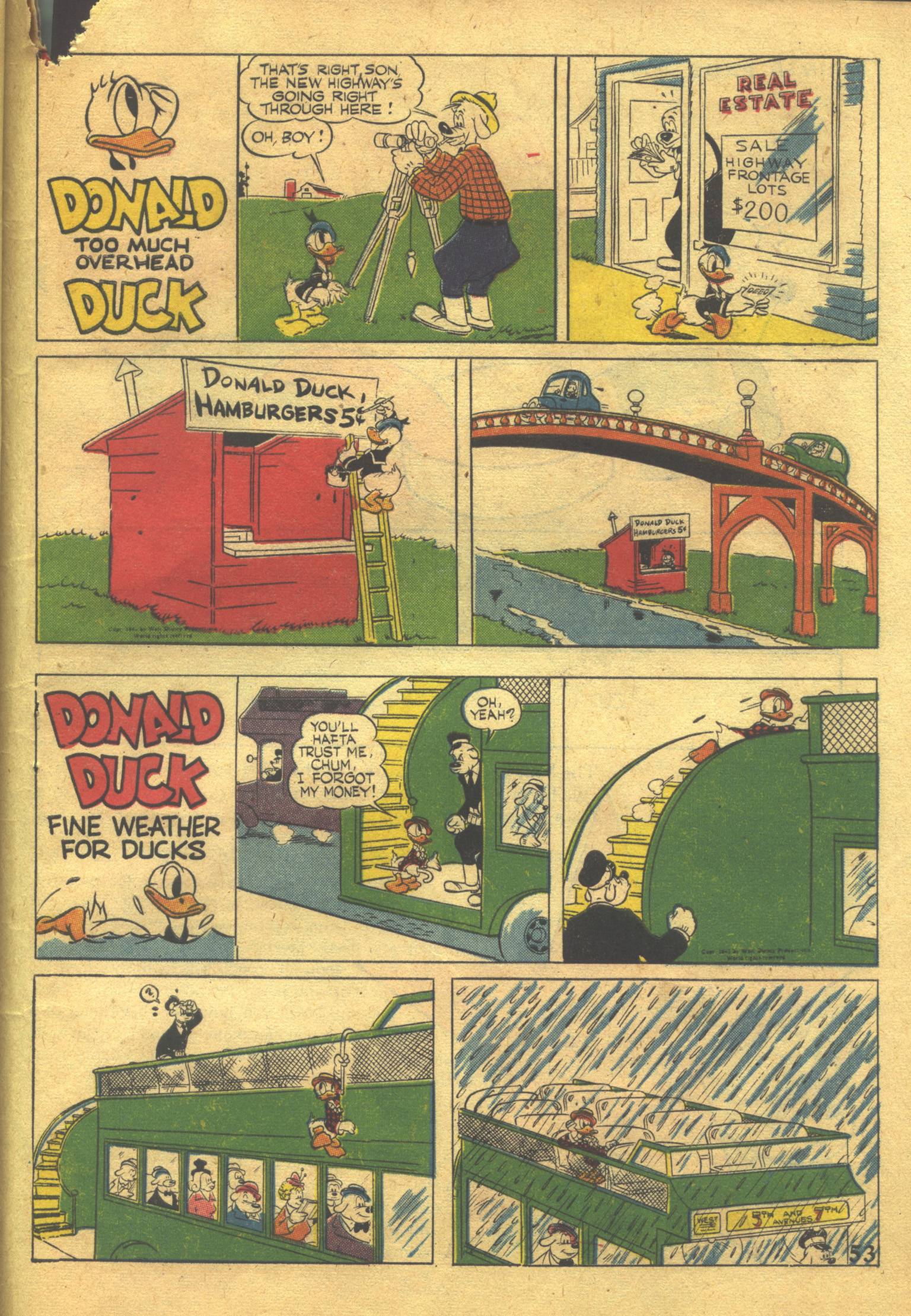 Read online Walt Disney's Comics and Stories comic -  Issue #39 - 55