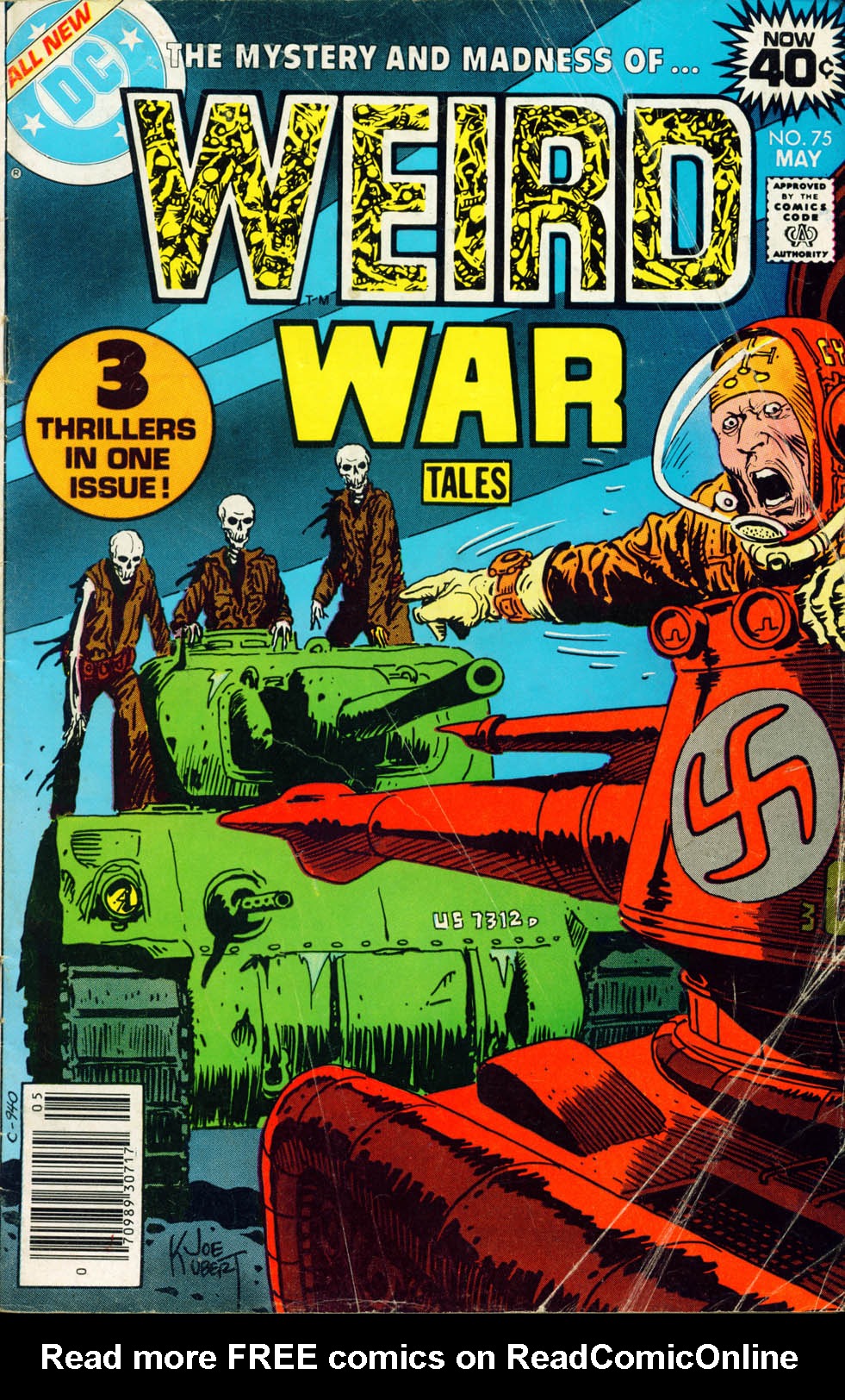 Read online Weird War Tales (1971) comic -  Issue #75 - 1