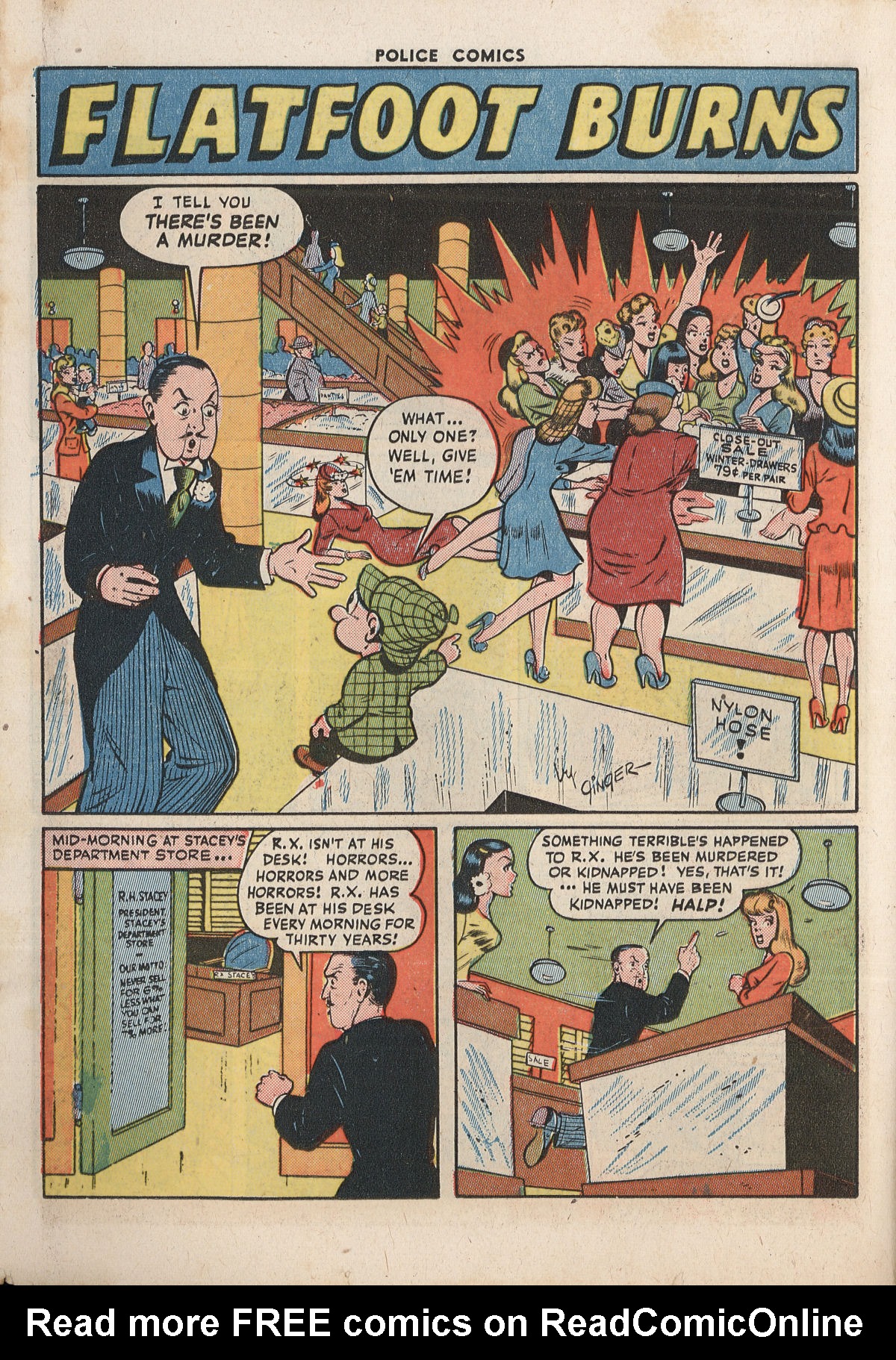 Read online Police Comics comic -  Issue #39 - 39