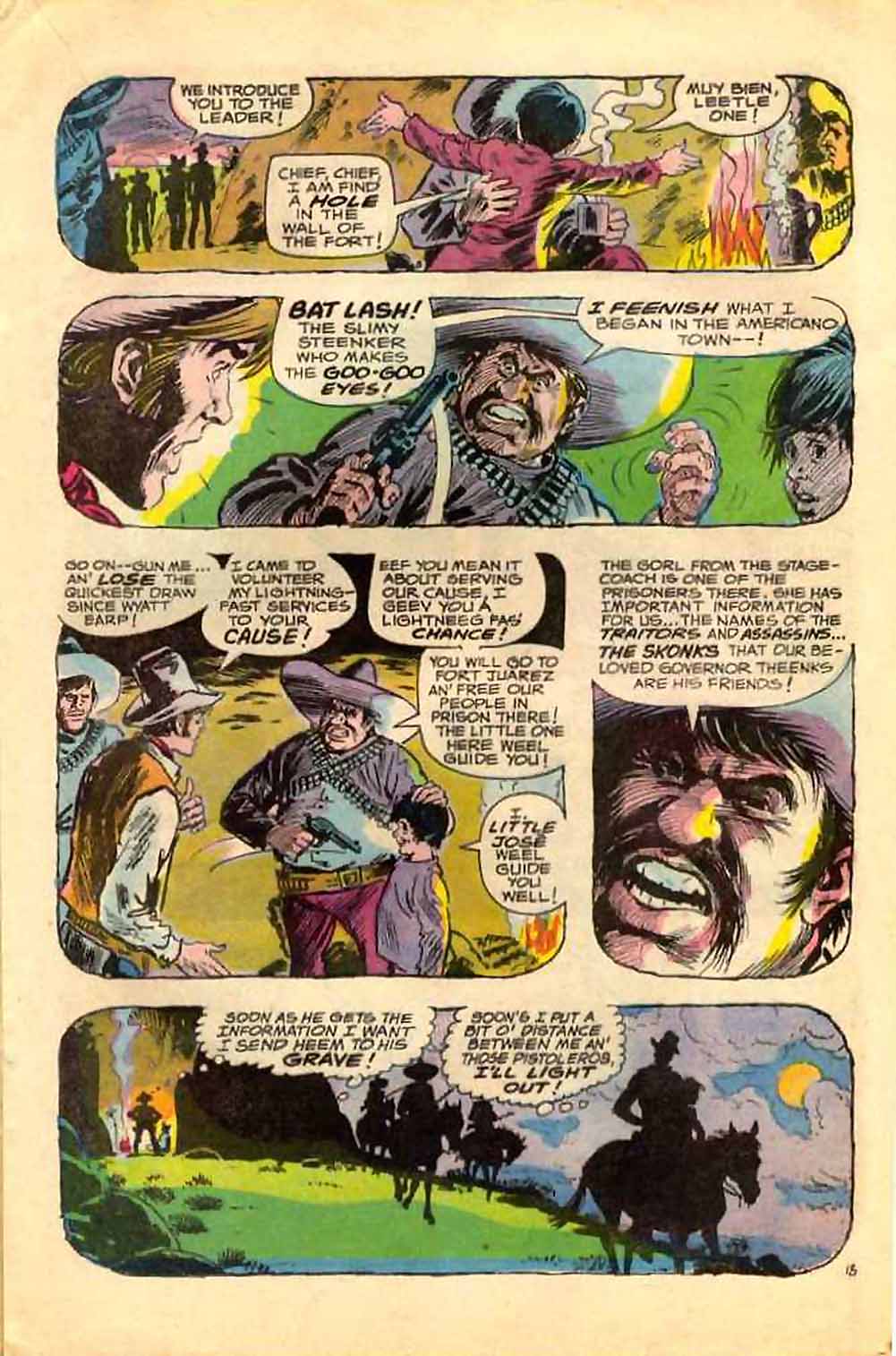 Read online Bat Lash (1968) comic -  Issue #4 - 17