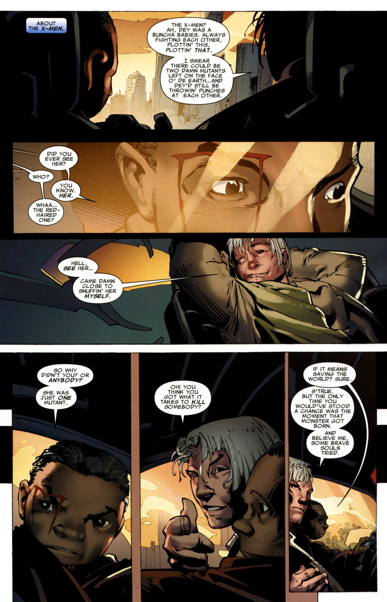 Read online X-Men: The Times and Life of Lucas Bishop comic -  Issue #2 - 8
