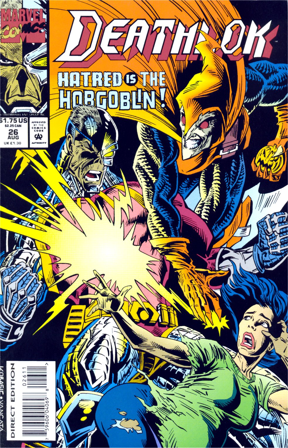 Read online Deathlok (1991) comic -  Issue #26 - 1