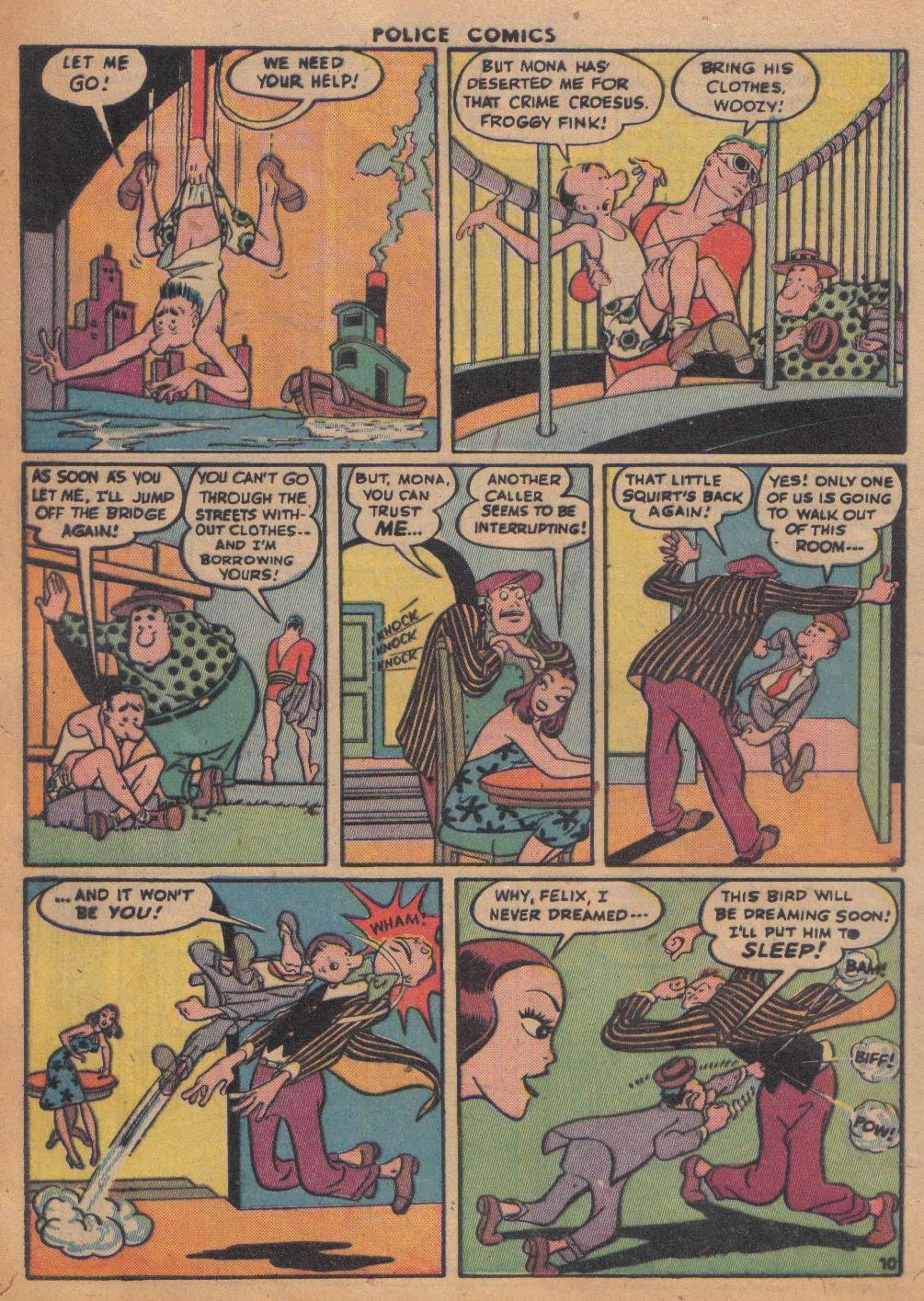Read online Police Comics comic -  Issue #35 - 13