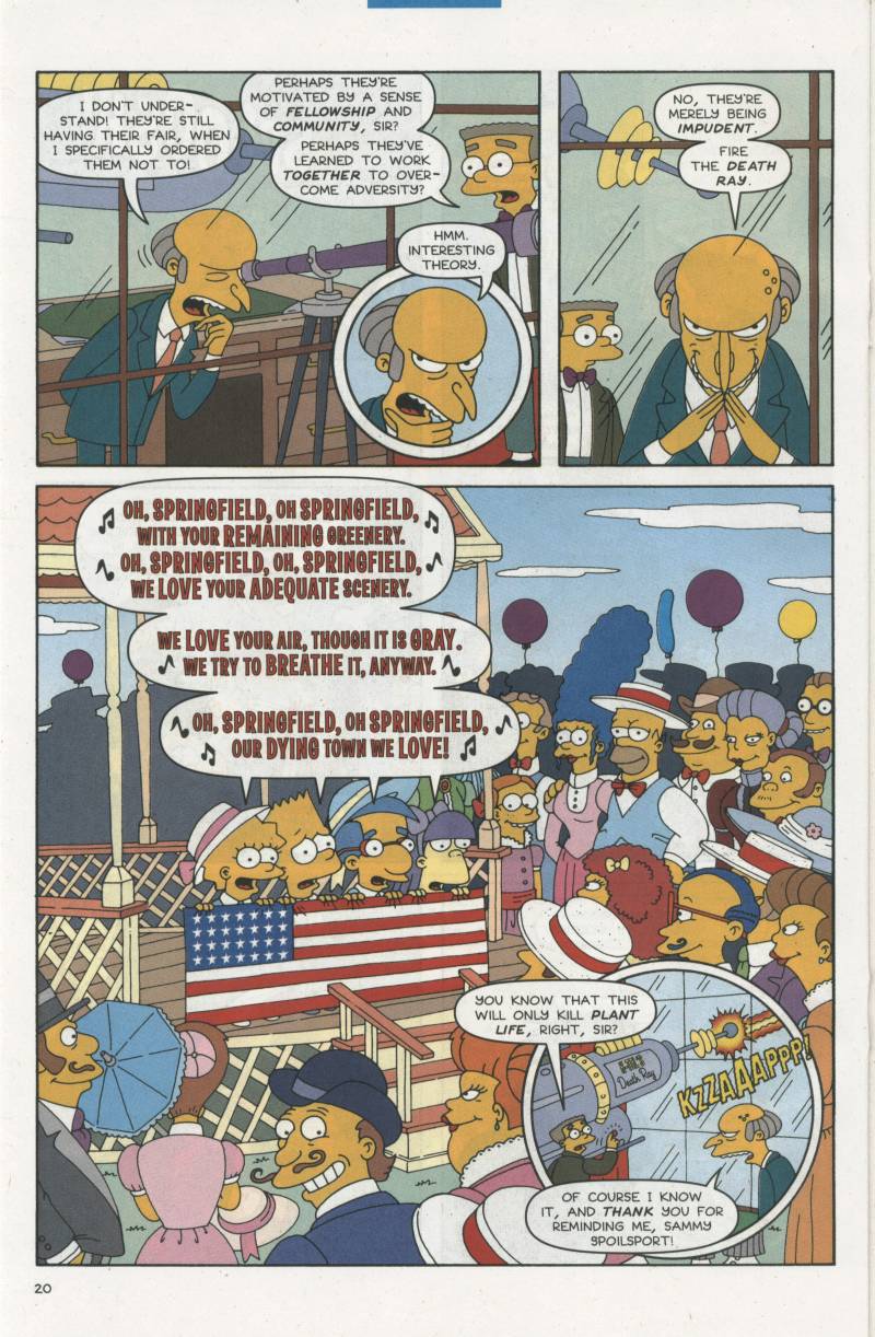 Read online Simpsons Comics comic -  Issue #67 - 21