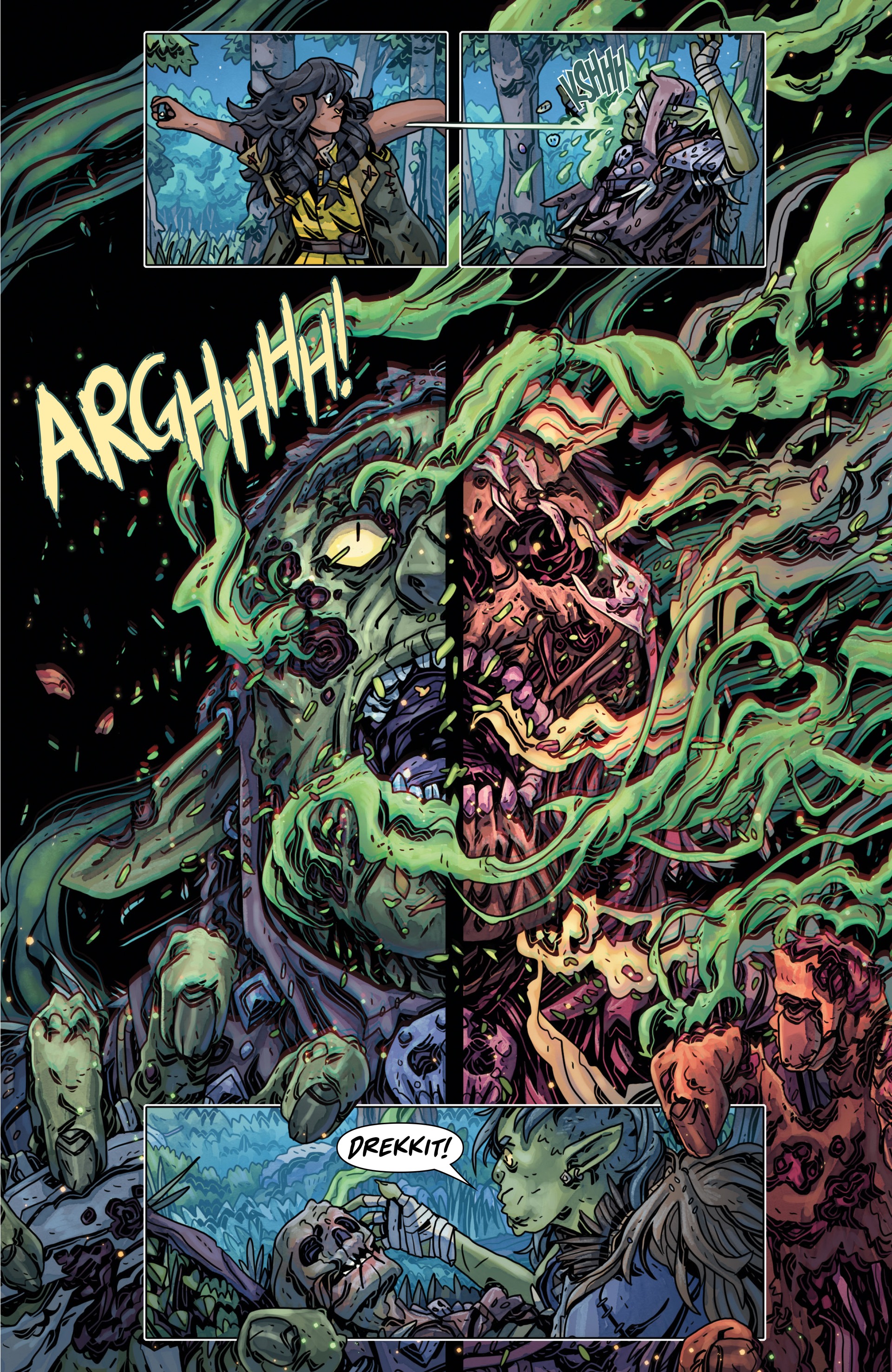 Read online Critical Role: The Mighty Nein Origins - Nott the Brave comic -  Issue # Full - 34