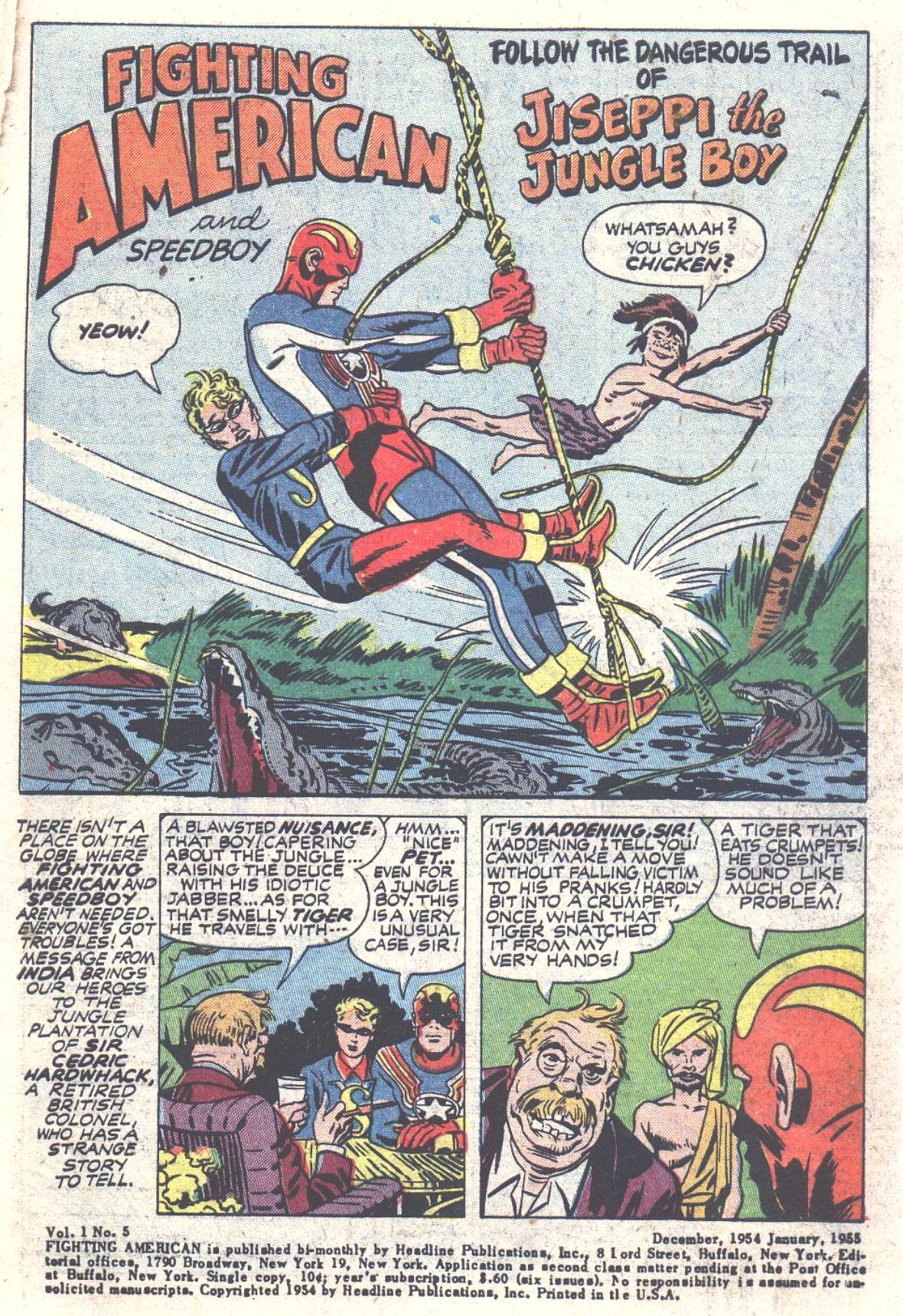 Read online Fighting American (1954) comic -  Issue #5 - 3