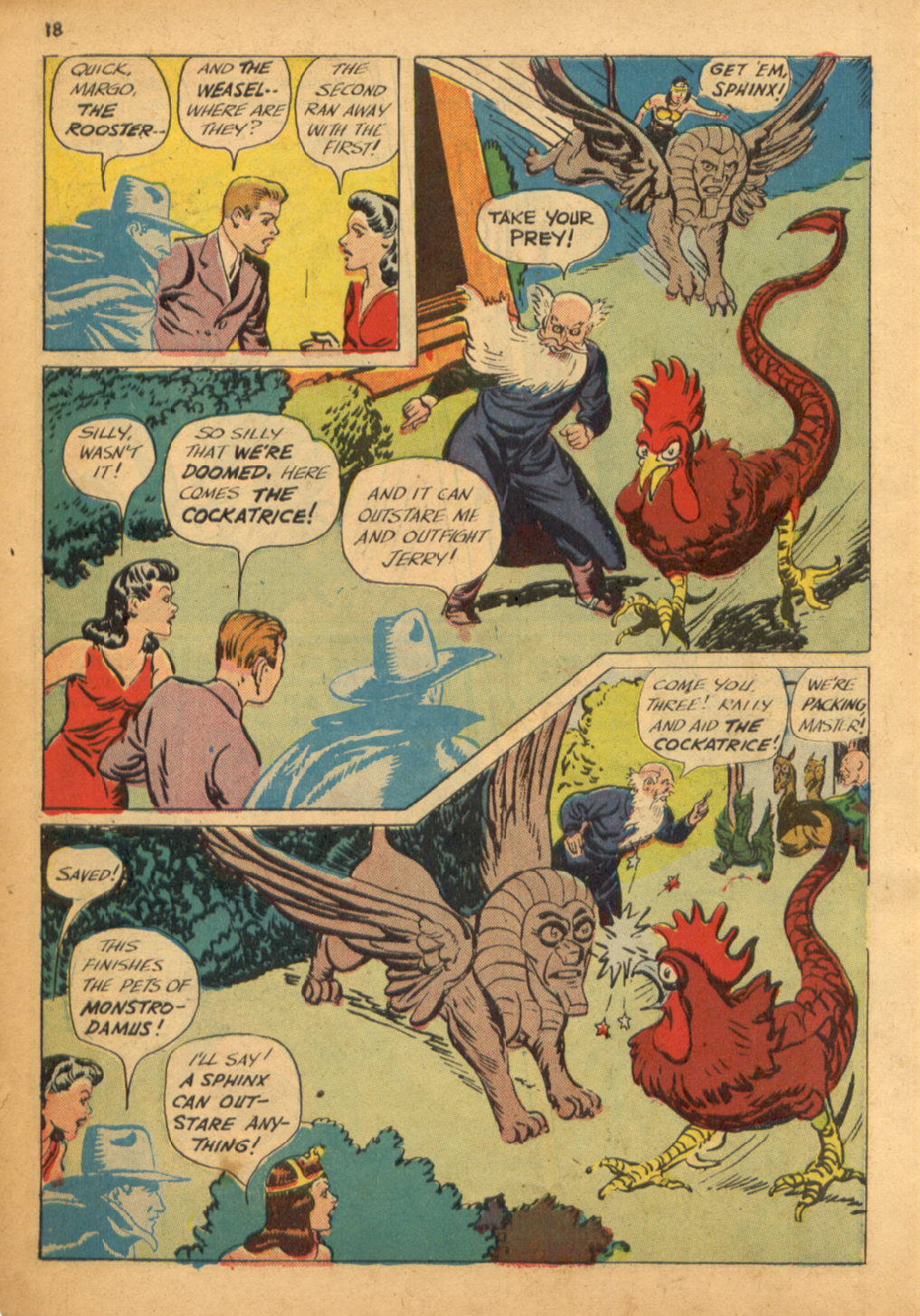Read online Shadow Comics comic -  Issue #32 - 19