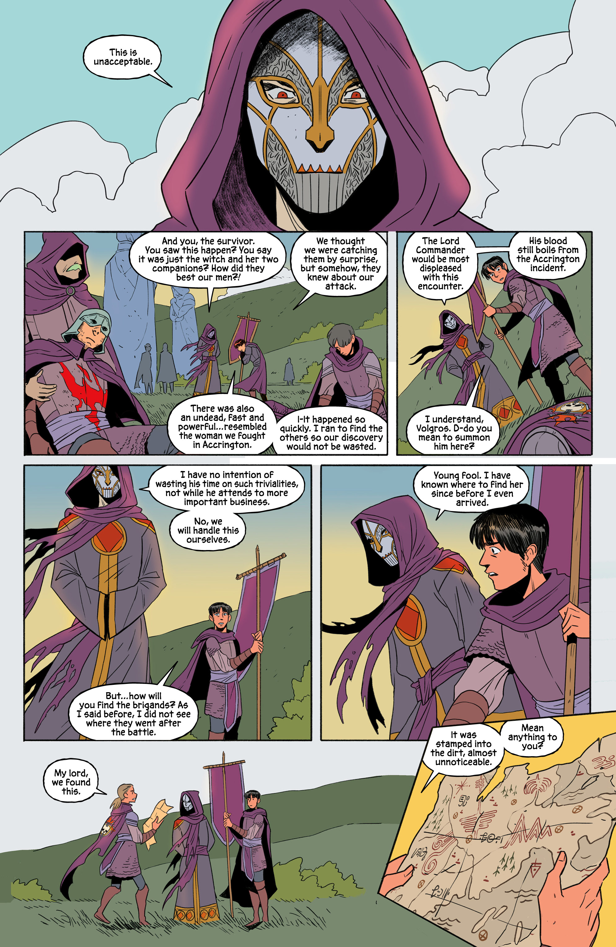 Read online The Necromancer's Map comic -  Issue #3 - 18