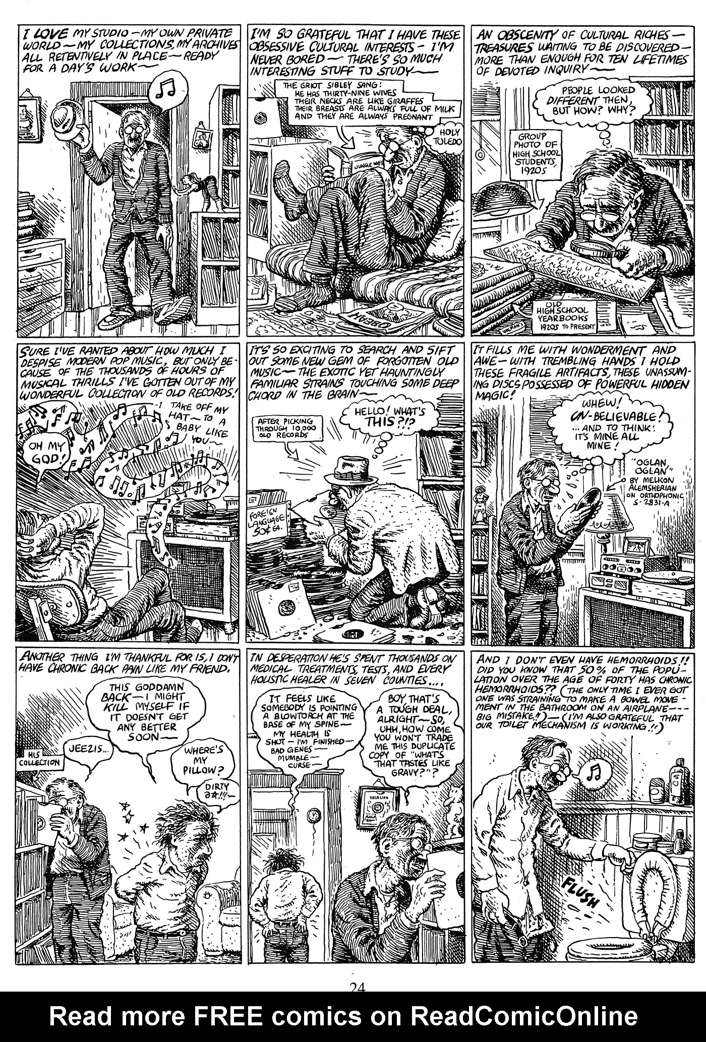 Read online The Complete Crumb Comics comic -  Issue # TPB 17 - 37