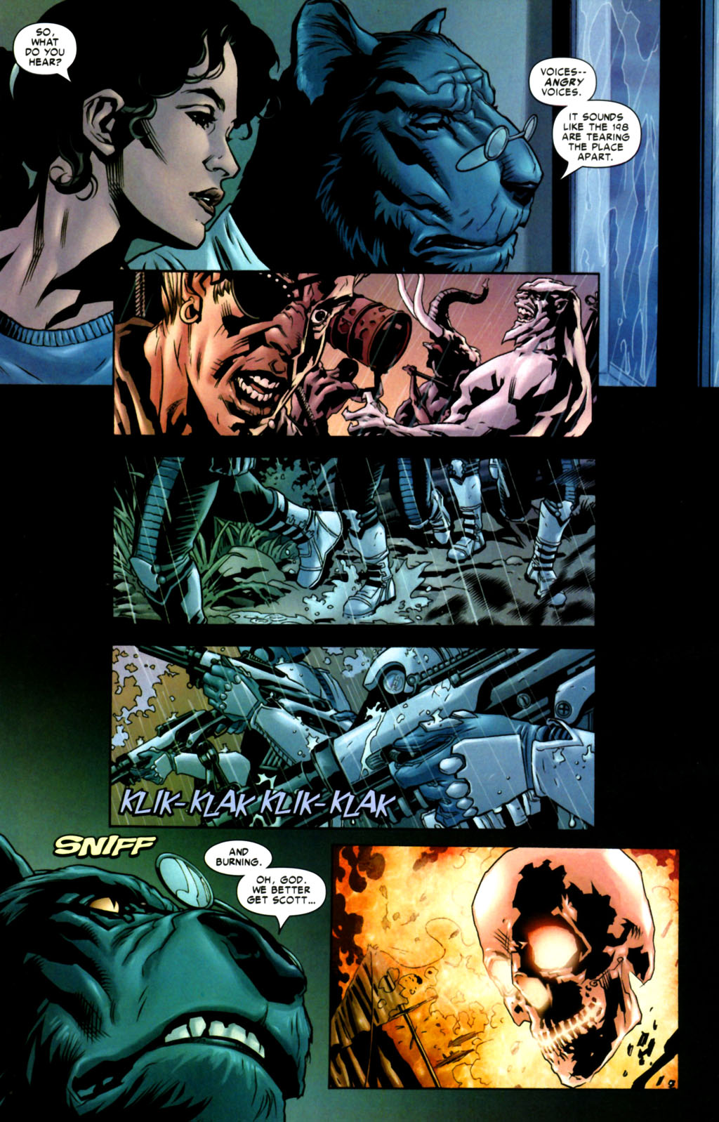Read online Civil War: X-Men comic -  Issue #1 - 4