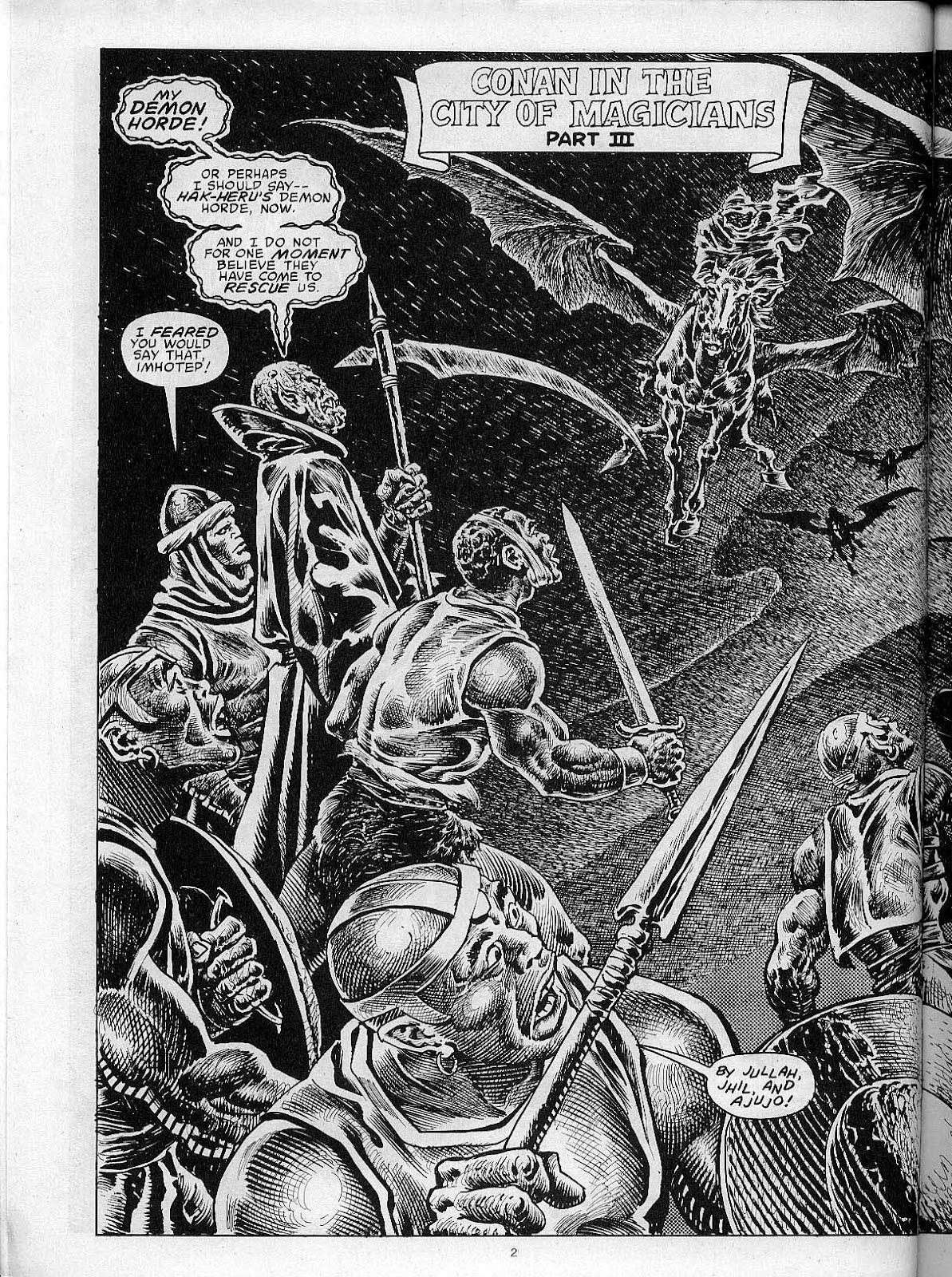The Savage Sword Of Conan issue 204 - Page 4