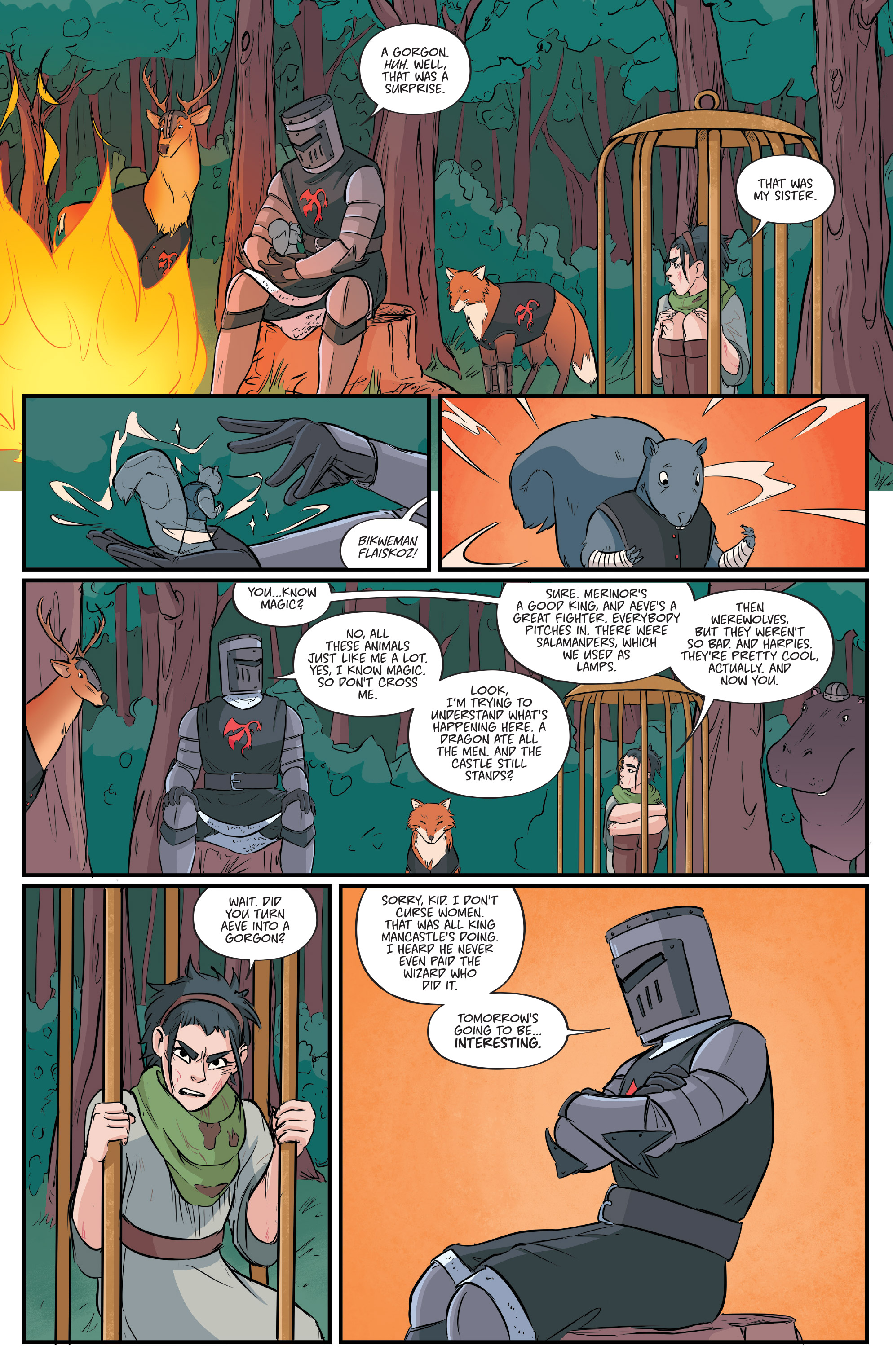 Read online Ladycastle comic -  Issue #4 - 11