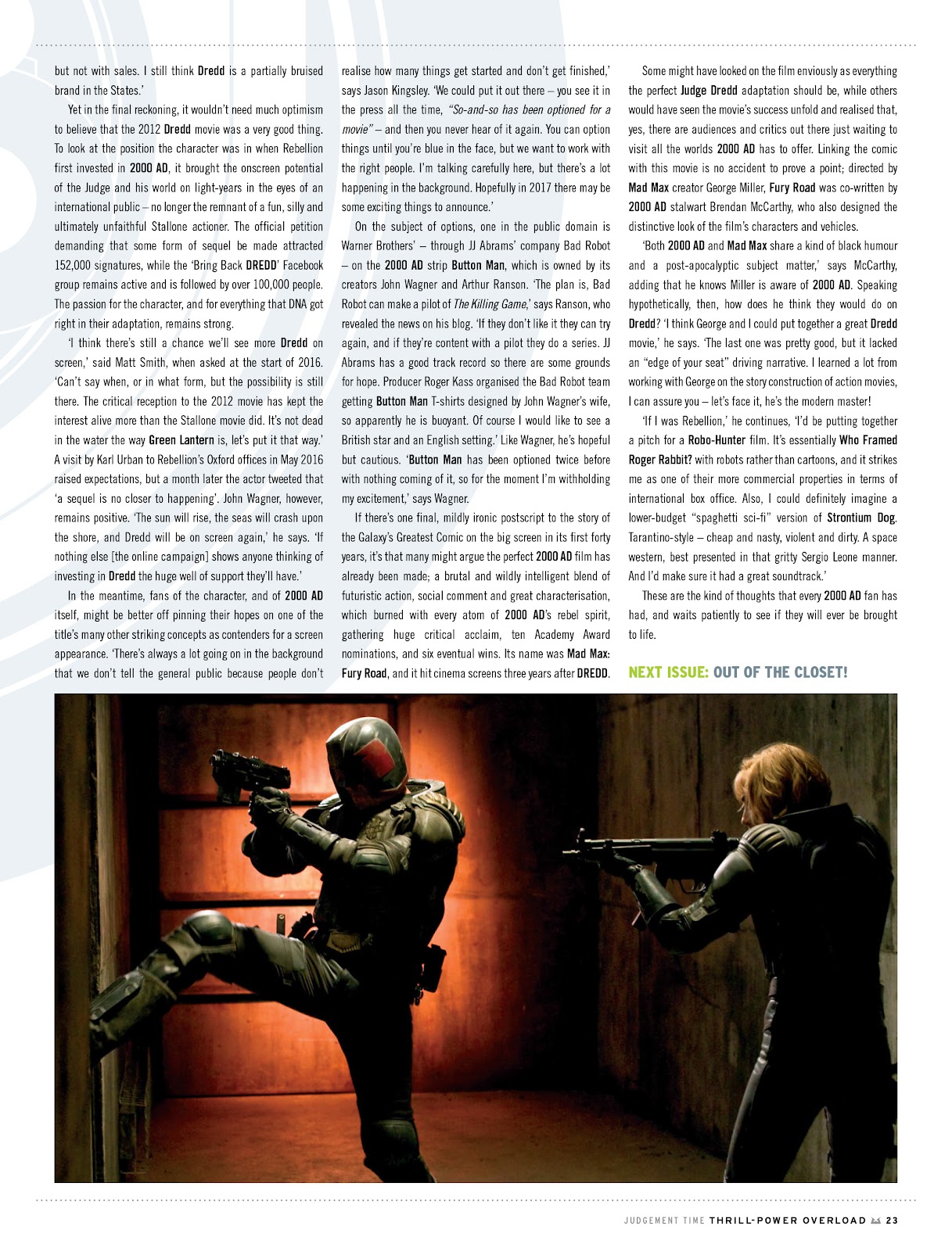 Judge Dredd Megazine (Vol. 5) issue 379 - Page 23