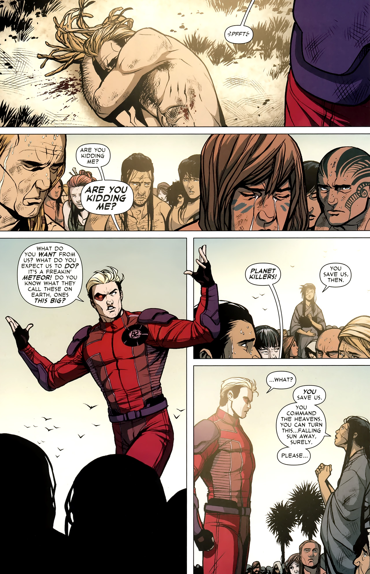 Read online DV8: Gods and Monsters comic -  Issue #8 - 13