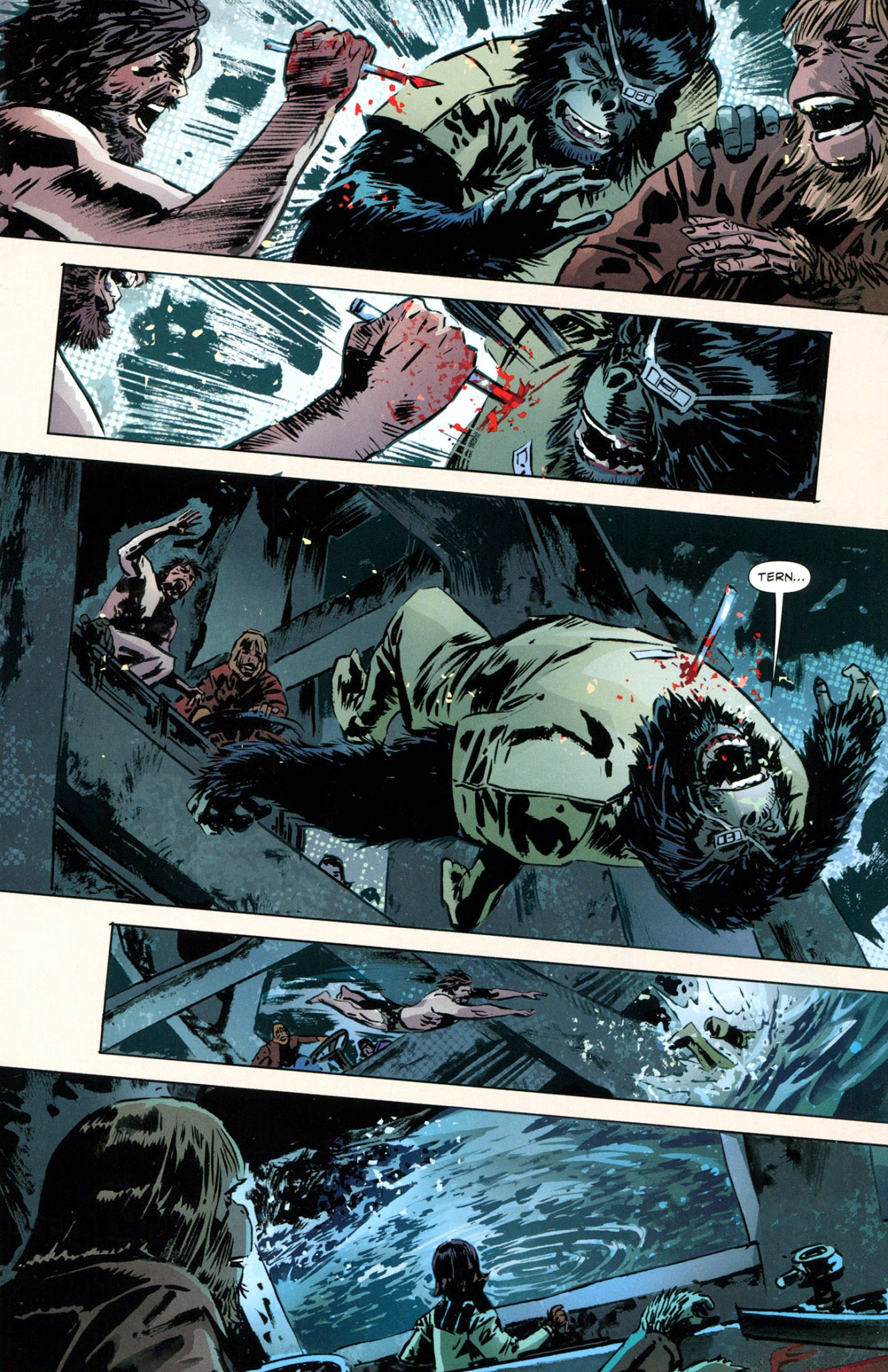 Read online Betrayal of the Planet of the Apes comic -  Issue #4 - 23