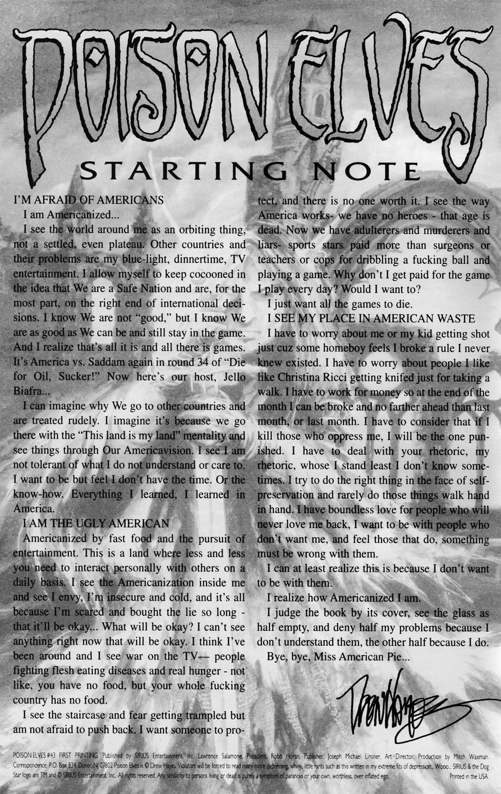 Read online Poison Elves (1995) comic -  Issue #43 - 2