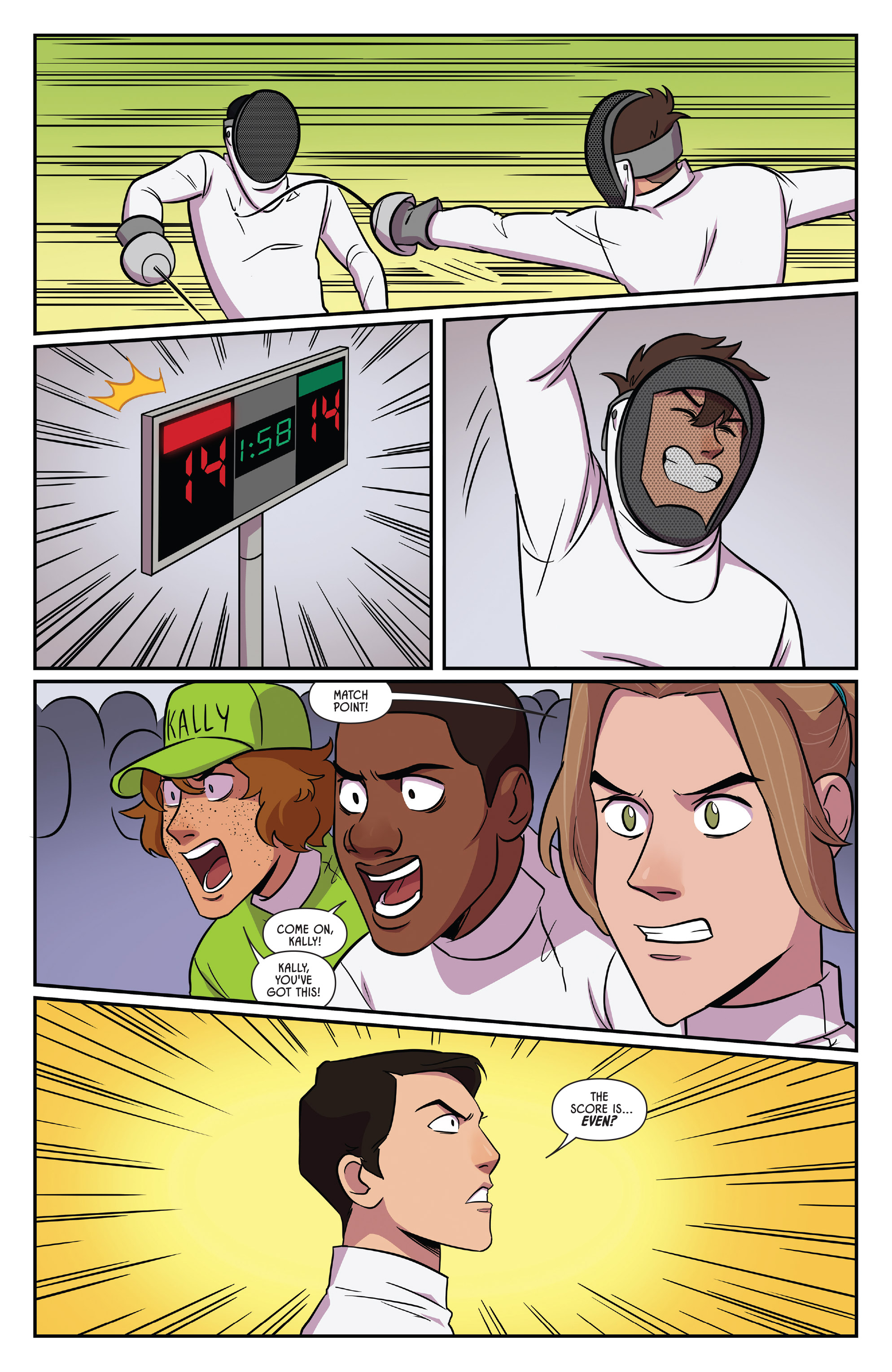 Read online Fence comic -  Issue # _TPB 3 - 17