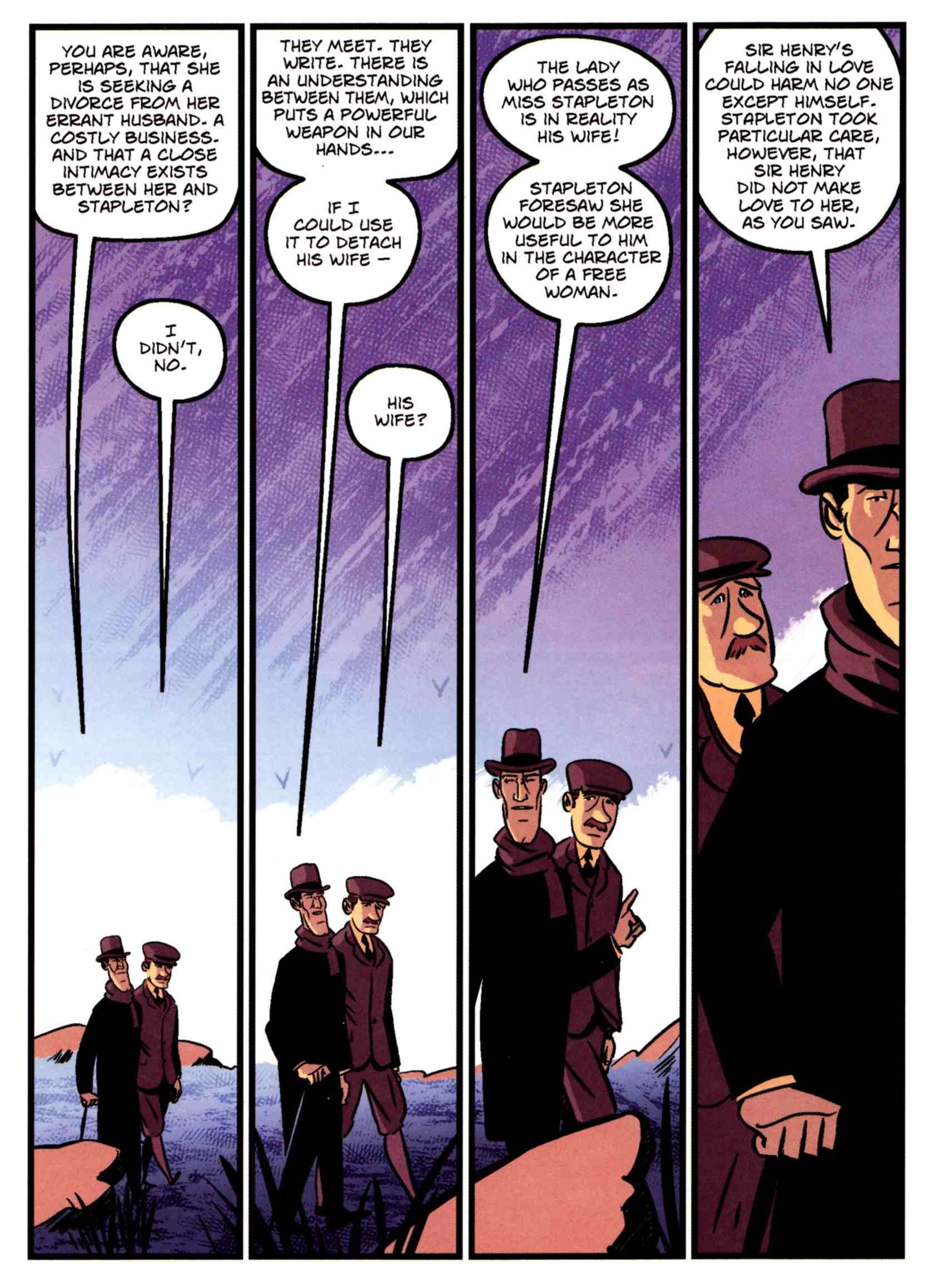 Read online The Hound of the Baskervilles (2009) comic -  Issue # TPB - 104