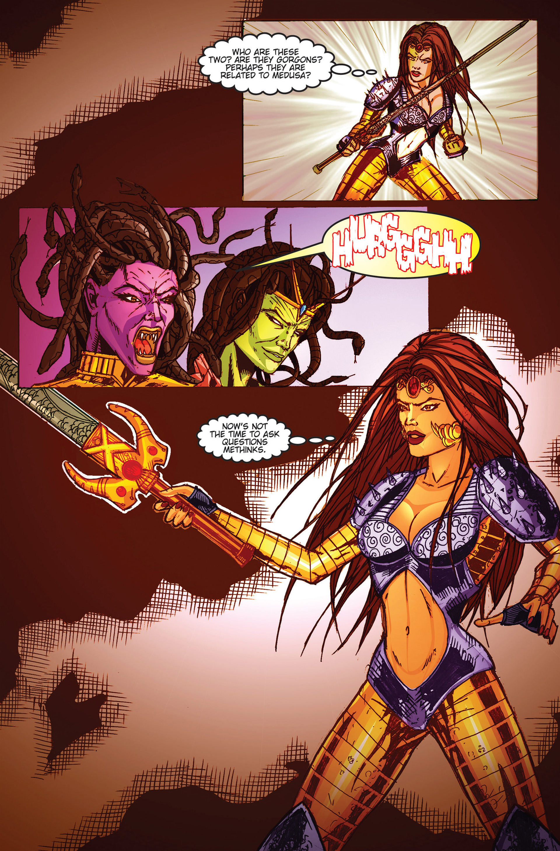 Read online Odyssey Presents: Medusa comic -  Issue # Full - 9