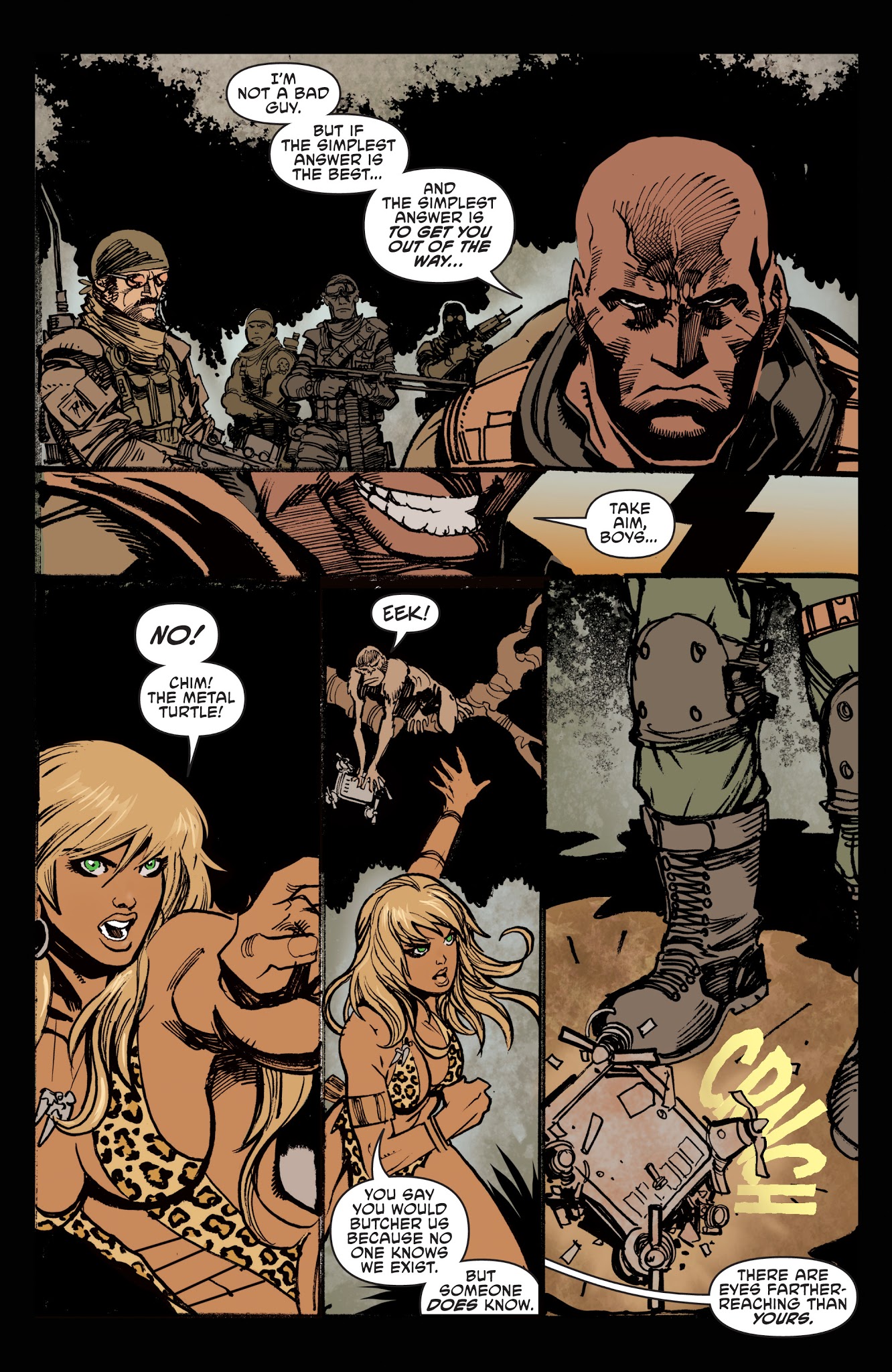 Read online Sheena: Queen Of The Jungle (2017) comic -  Issue # _TPB 1 - 33