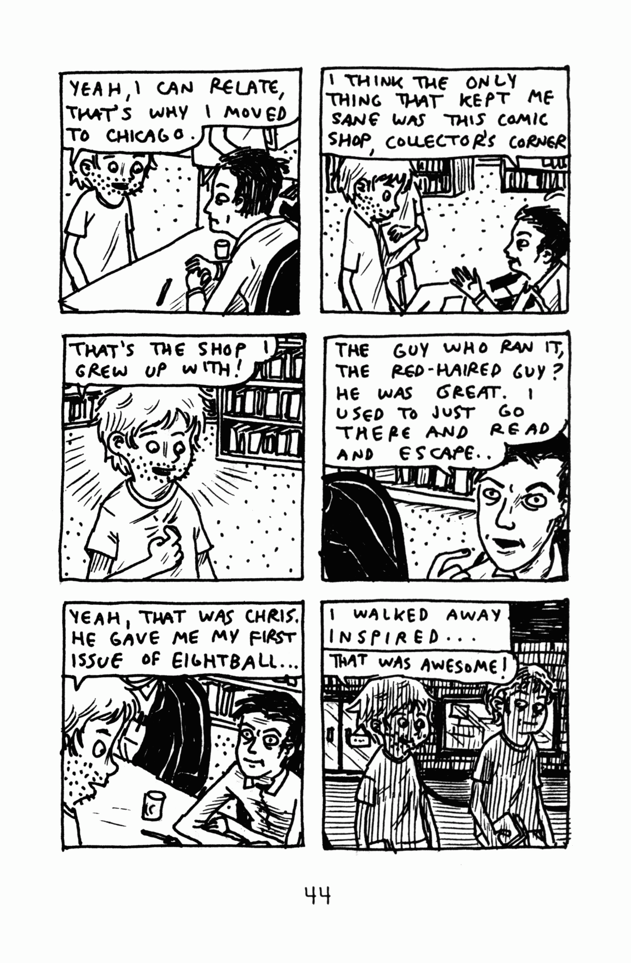 Read online Funny Misshapen Body: A Memoir comic -  Issue # TPB (Part 1) - 50