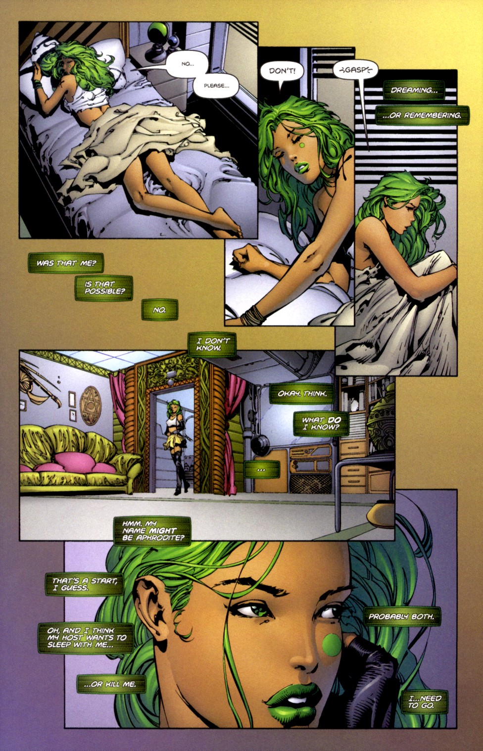 Read online Aphrodite IX (2000) comic -  Issue #2 - 14