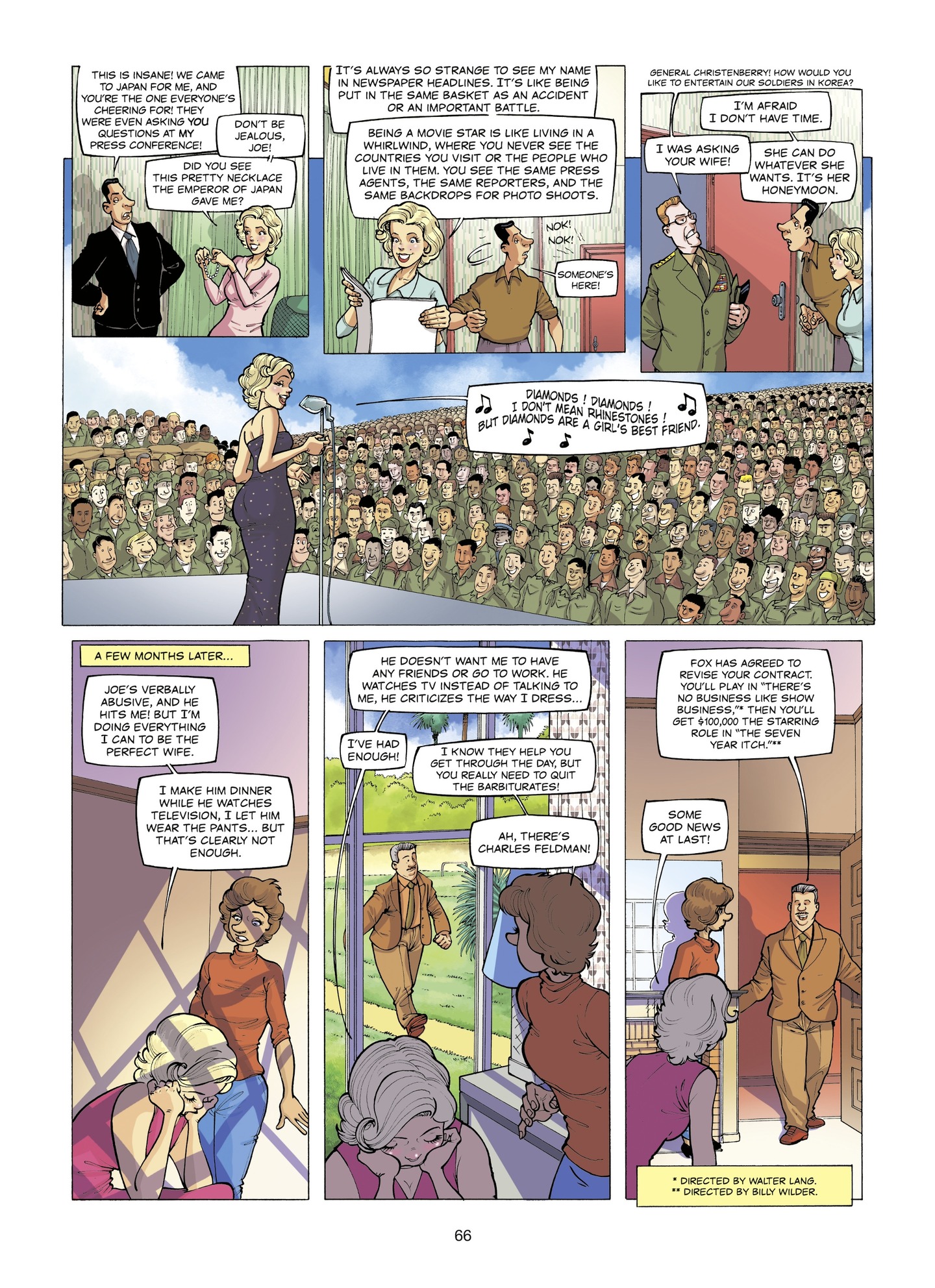 Read online The Stars of History: Marilyn Monroe comic -  Issue # TPB - 66