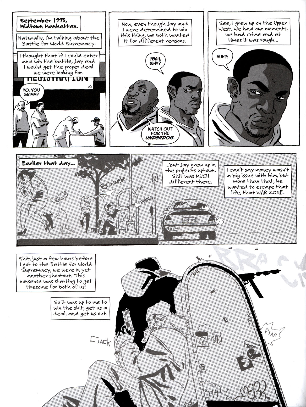 Read online Sentences: The Life of M.F. Grimm comic -  Issue # TPB - 58