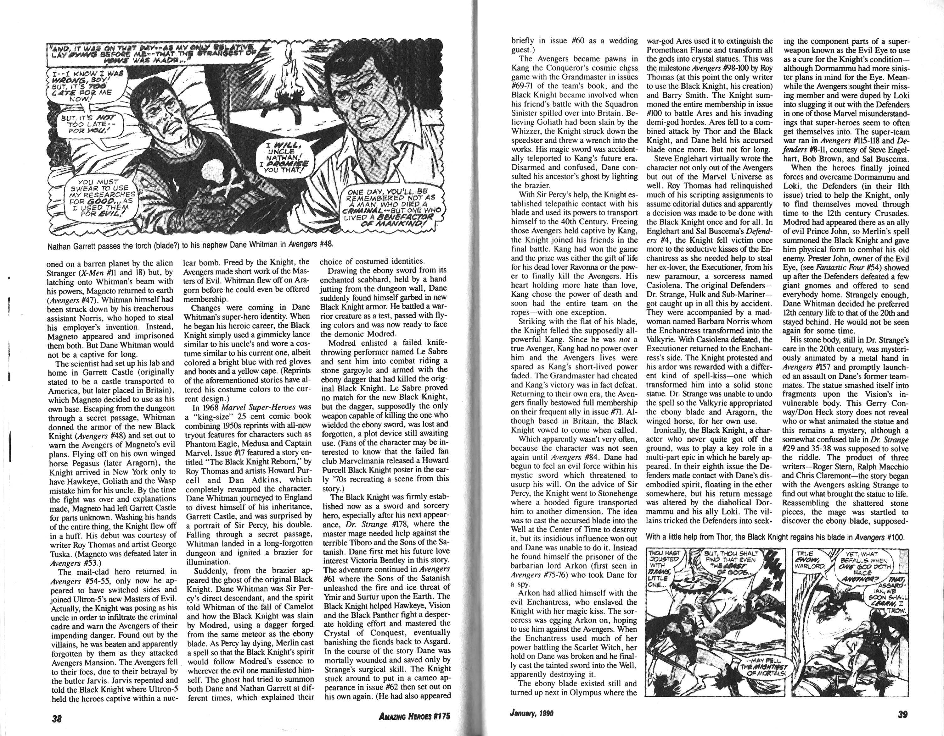 Read online Amazing Heroes comic -  Issue #175 - 20