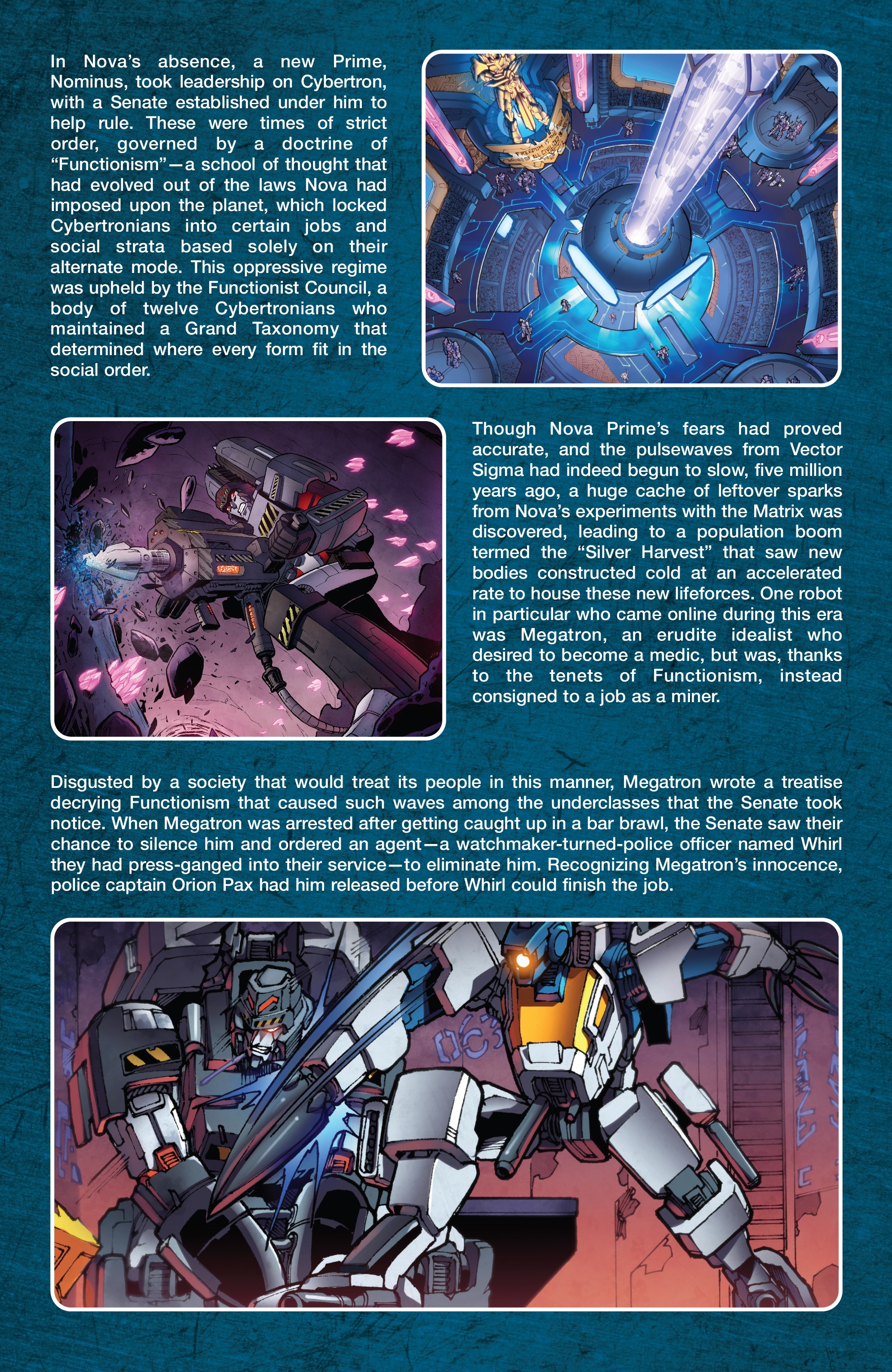 Read online Transformers: Historia comic -  Issue # Full - 10