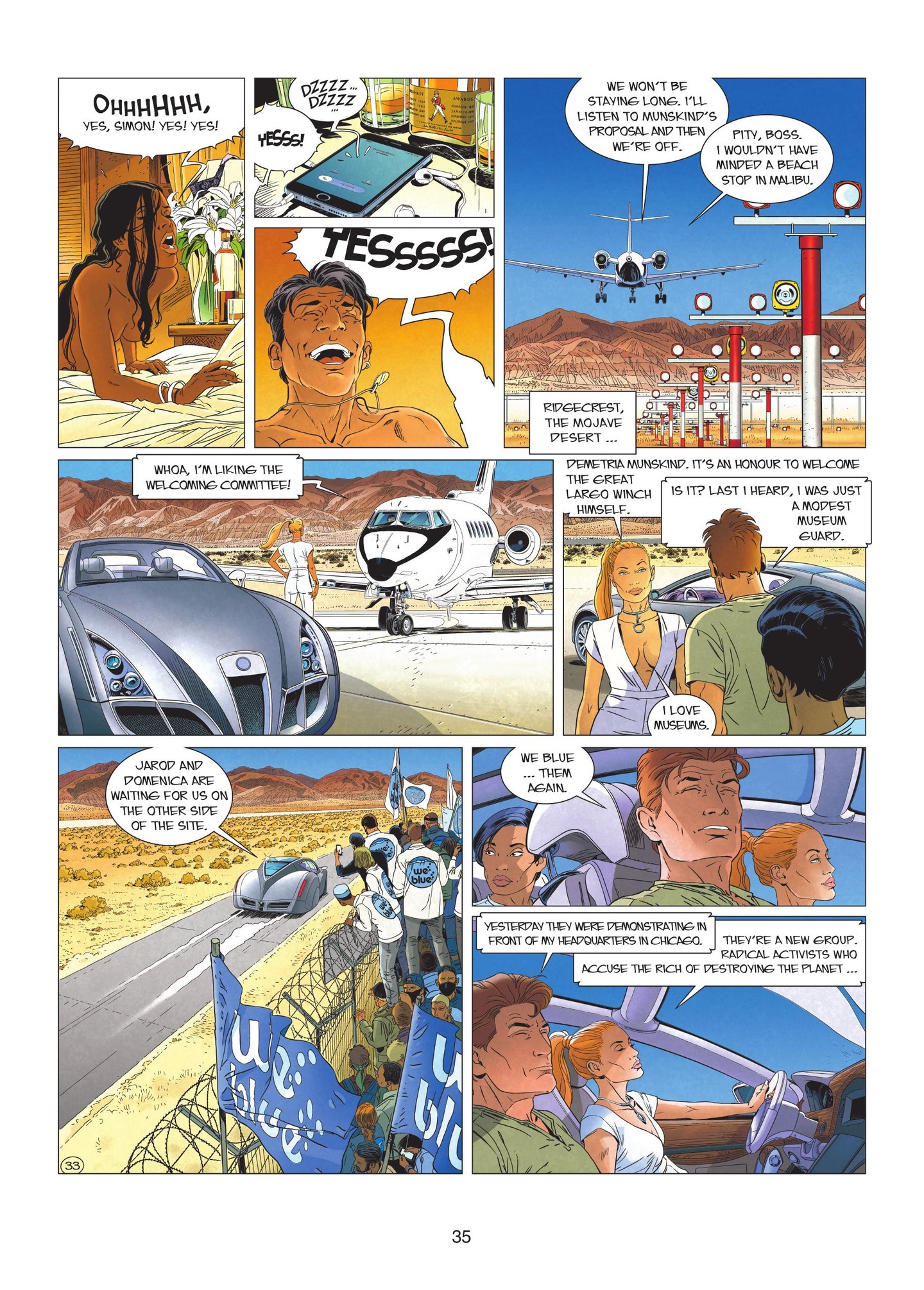Read online Largo Winch comic -  Issue #19 - 37