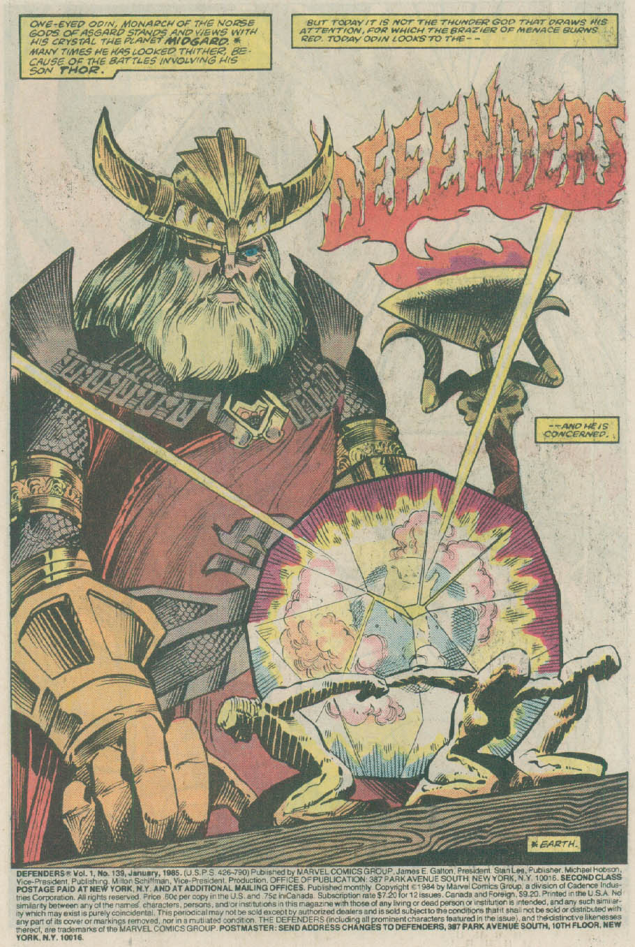 Read online The Defenders (1972) comic -  Issue #139 - 2