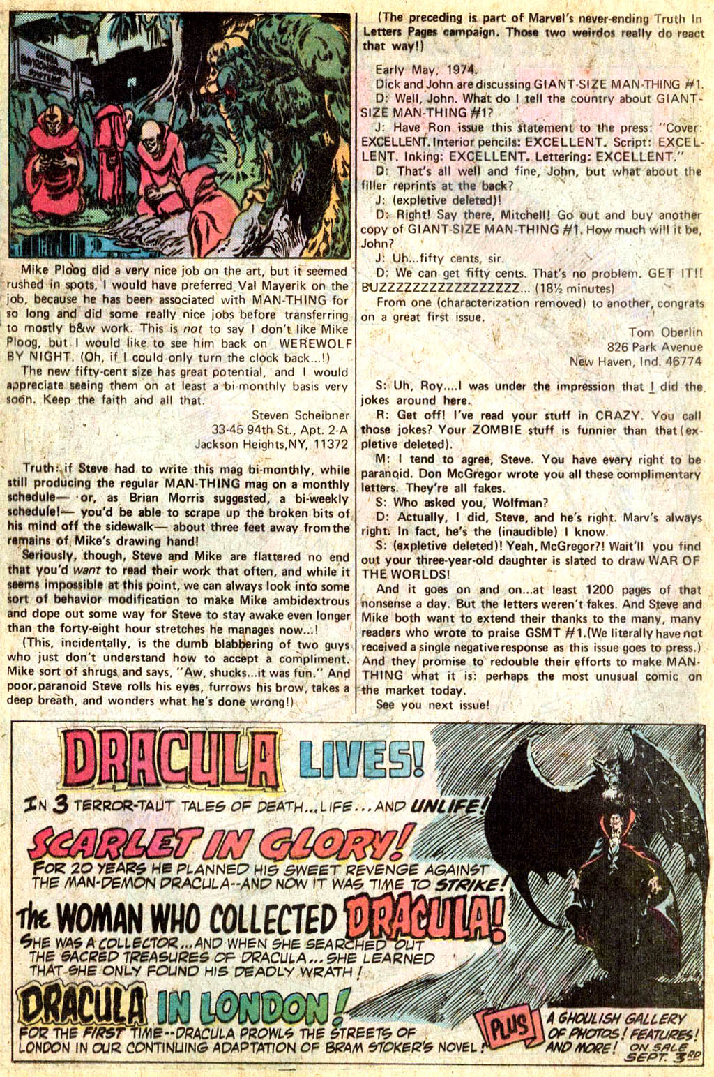 Read online Giant-Size Man-Thing comic -  Issue #2 - 36