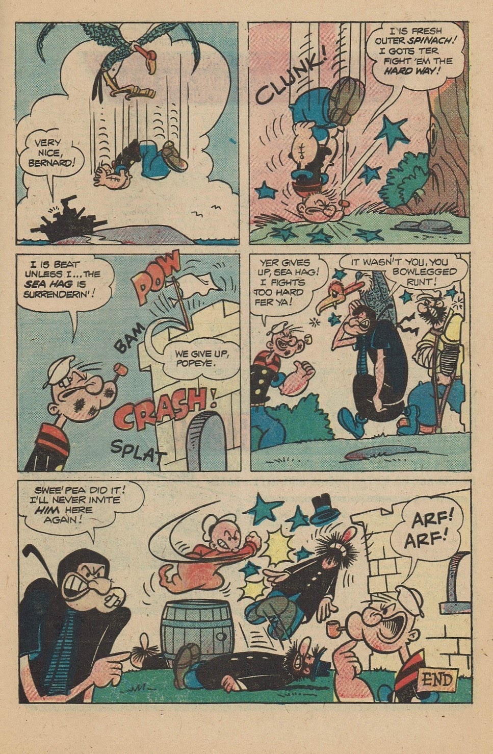Read online Popeye (1948) comic -  Issue #136 - 29