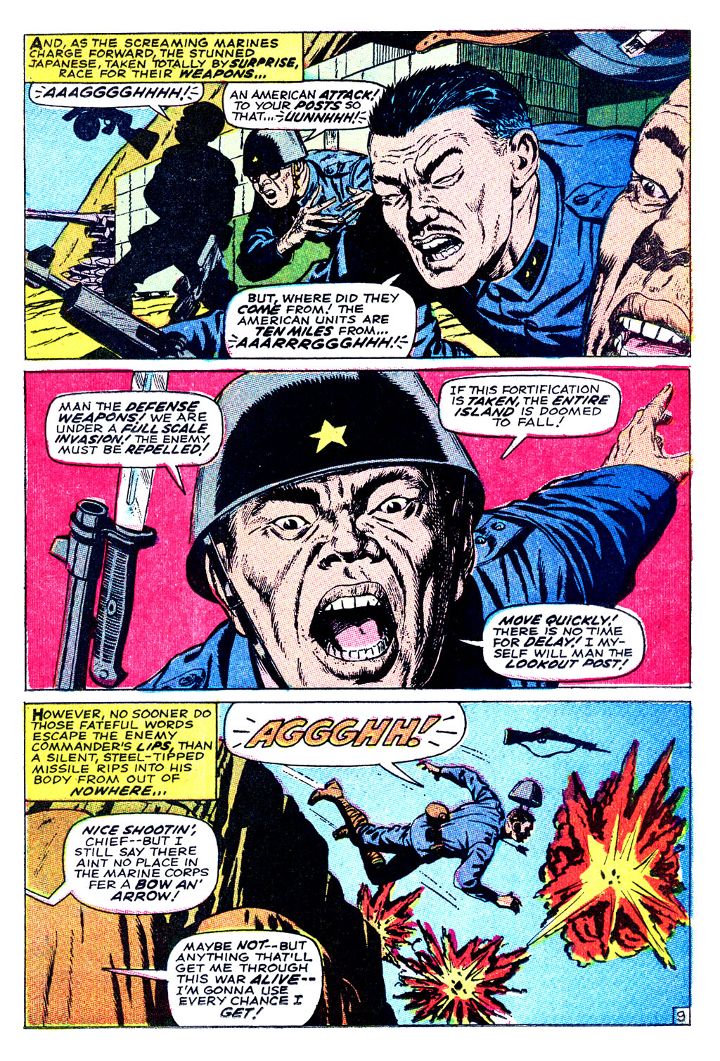 Read online Captain Savage and his Leatherneck Raiders comic -  Issue #1 - 15