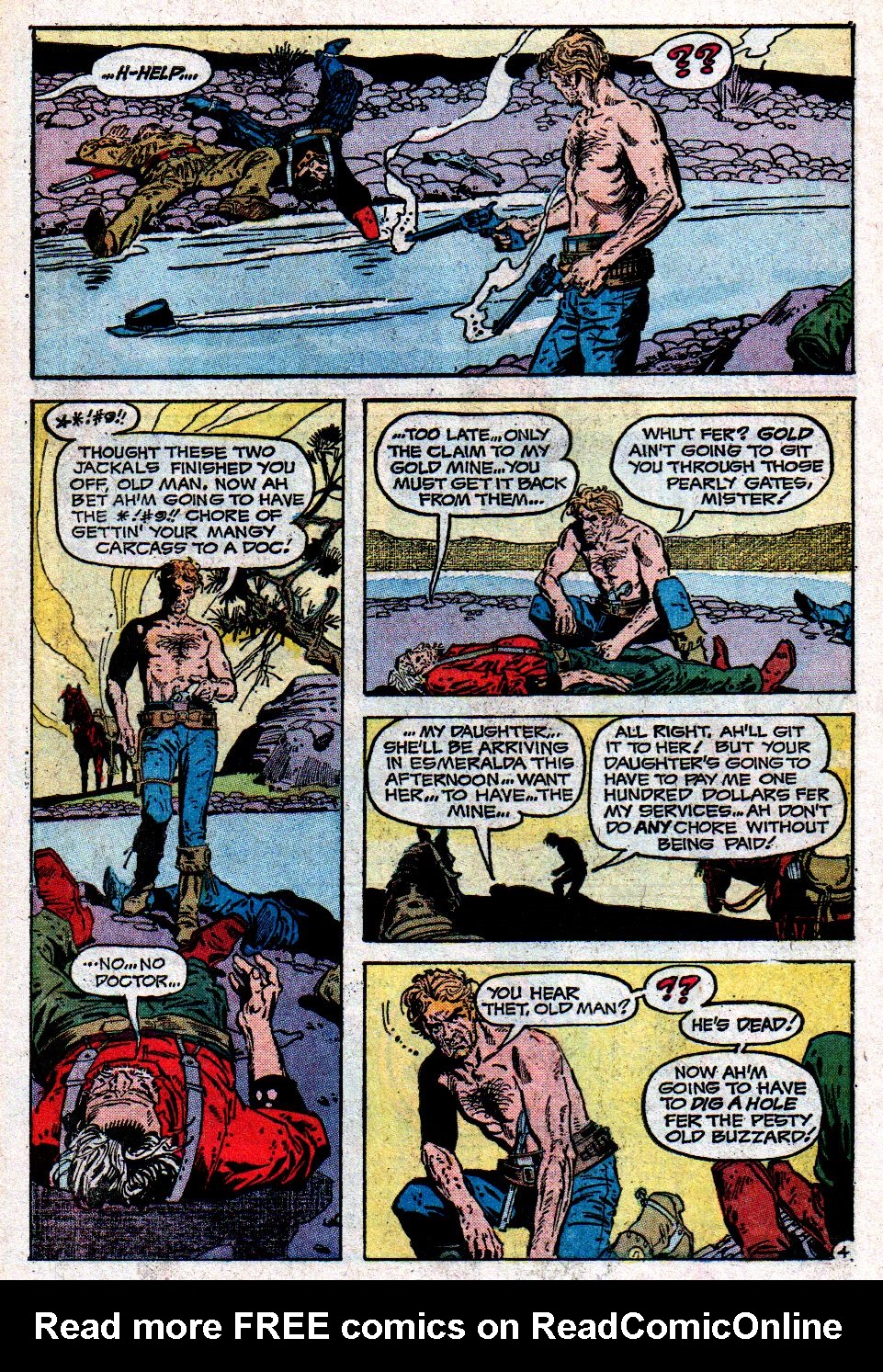 Read online Weird Western Tales (1972) comic -  Issue #18 - 6