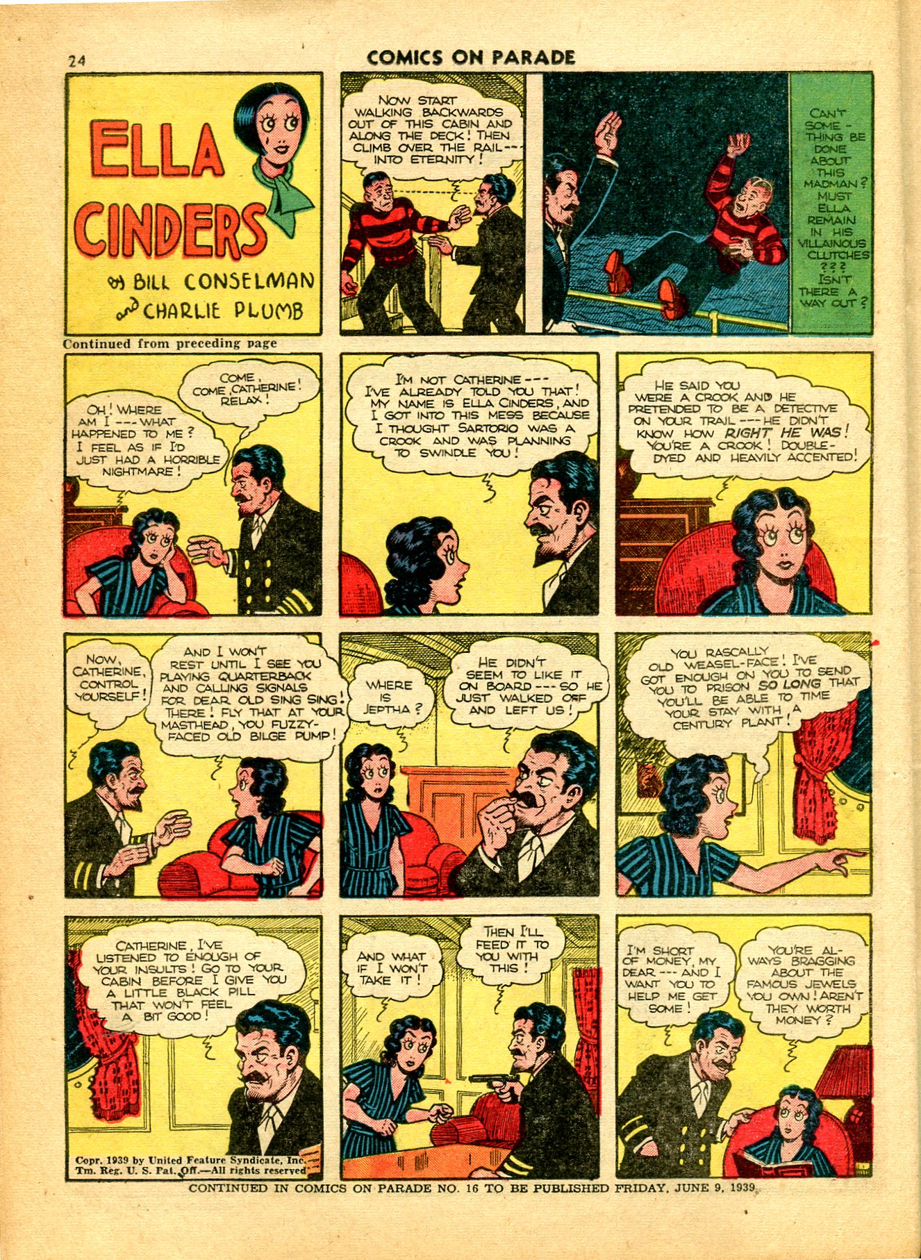 Read online Comics on Parade comic -  Issue #15 - 26