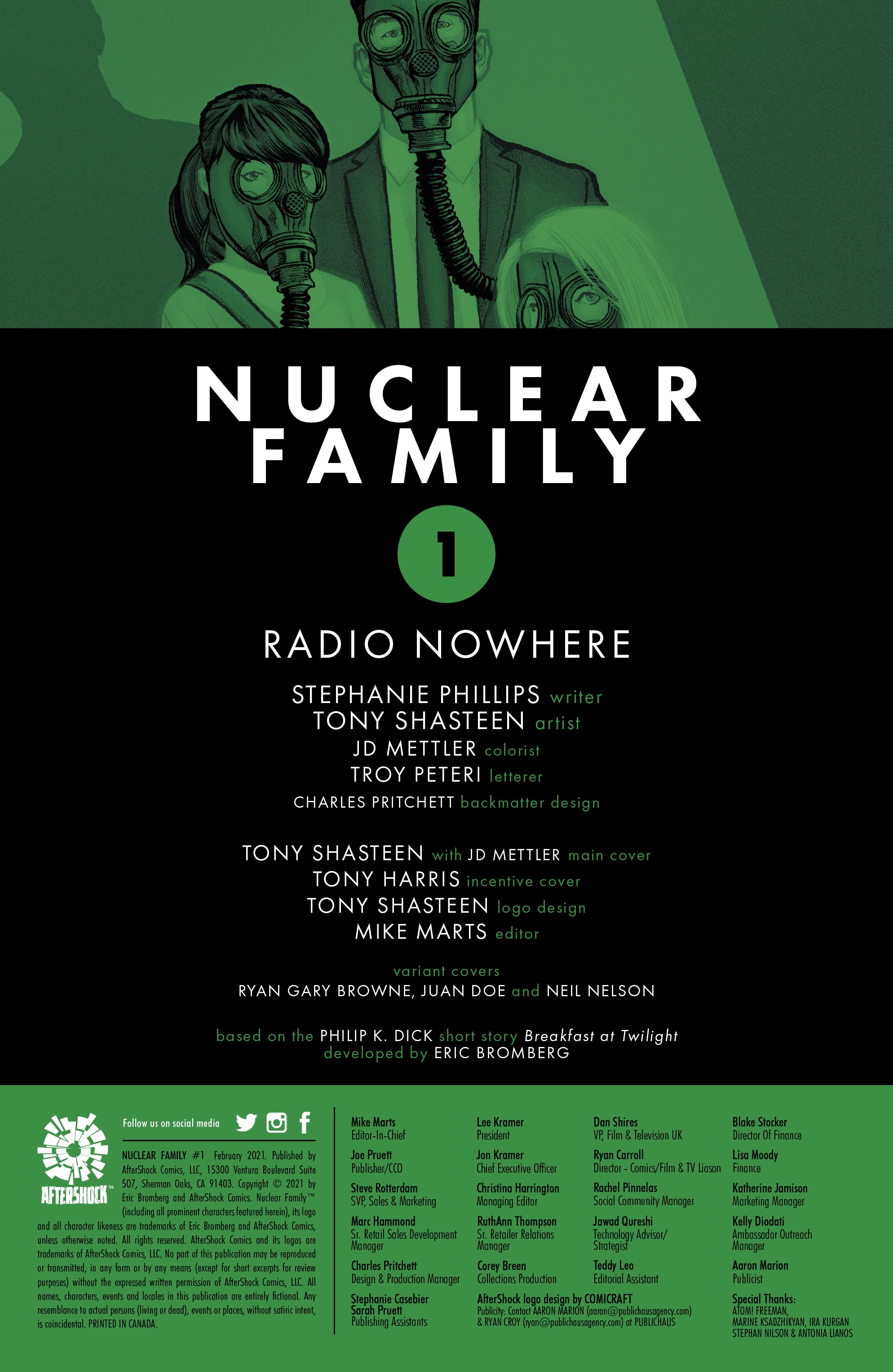 Read online Nuclear Family comic -  Issue #1 - 2