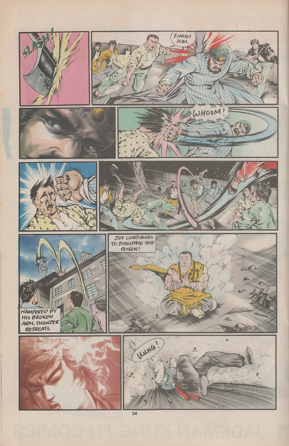 Read online Drunken Fist comic -  Issue #35 - 34