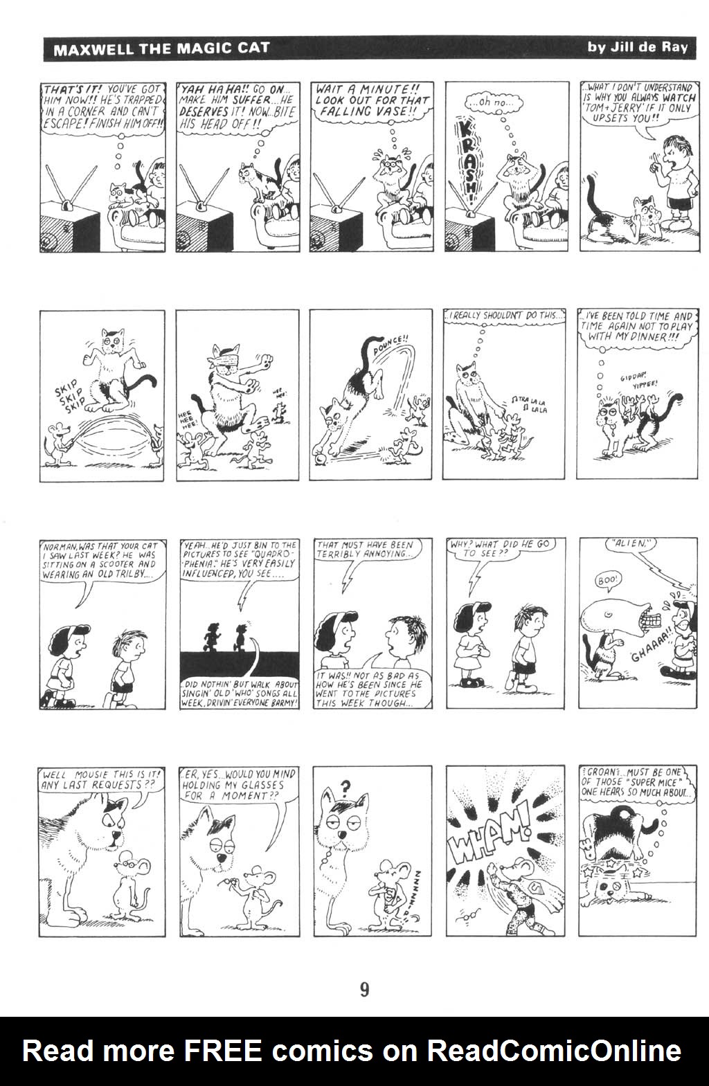 Read online Alan Moore's Maxwell the Magic Cat comic -  Issue #1 - 8