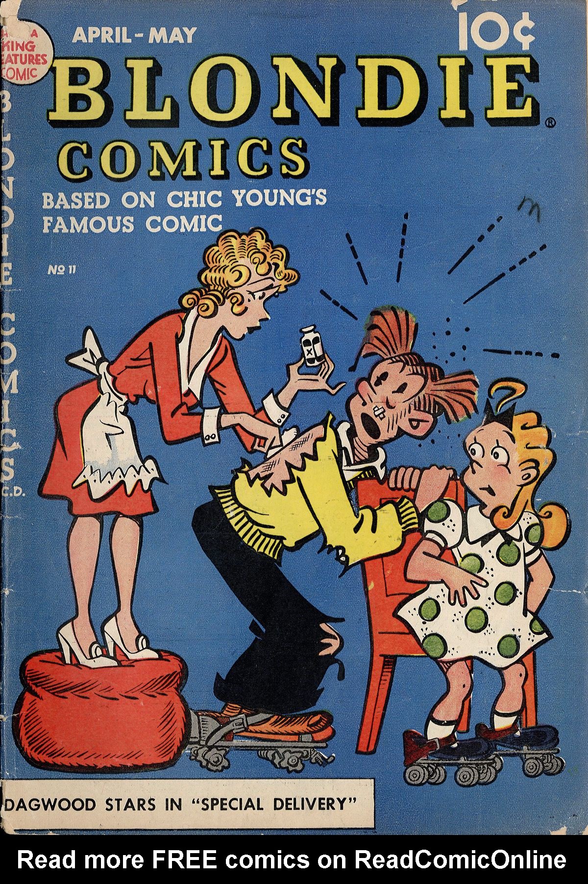 Read online Blondie Comics (1947) comic -  Issue #11 - 1