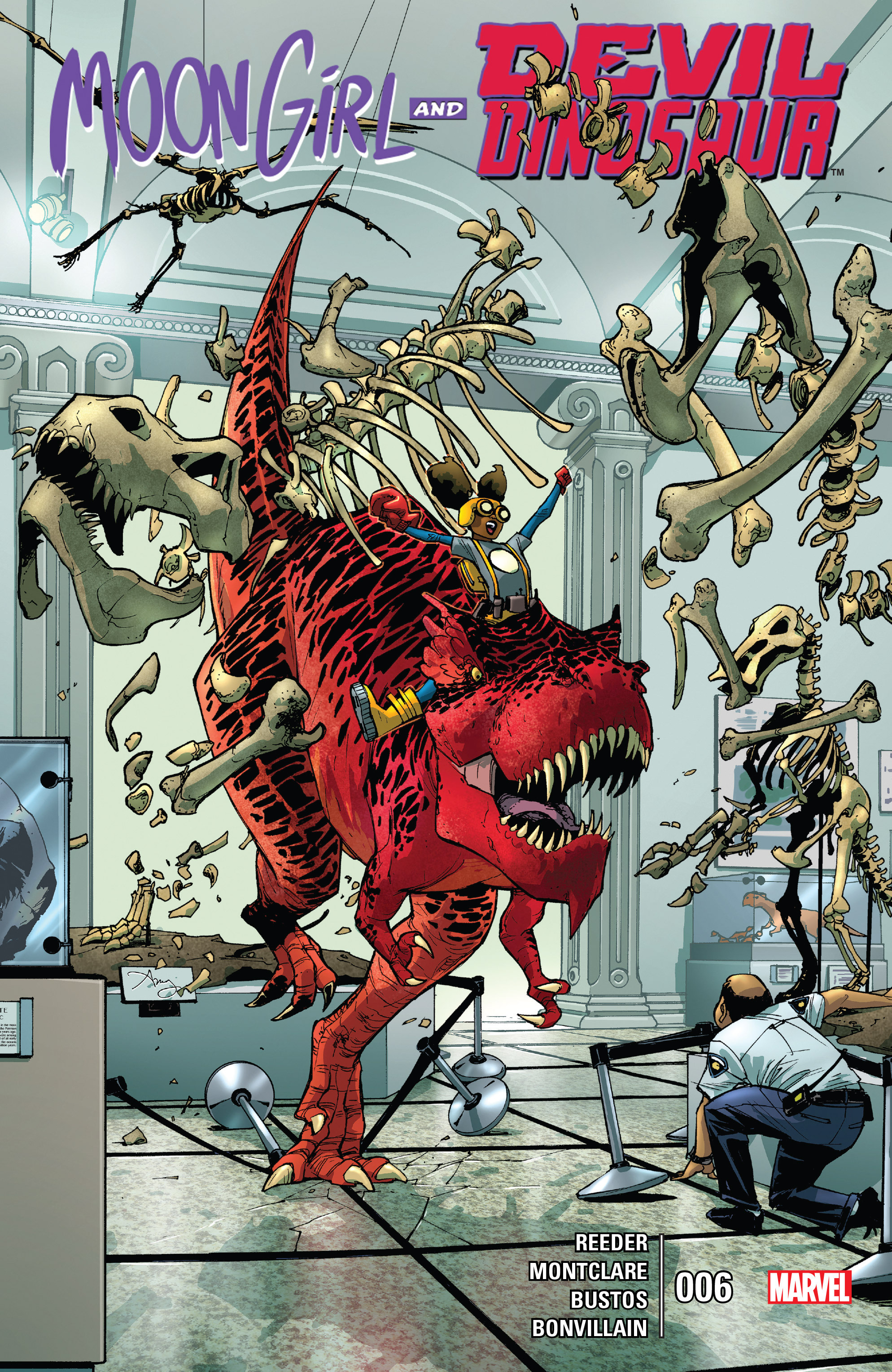 Read online Moon Girl And Devil Dinosaur comic -  Issue #6 - 1