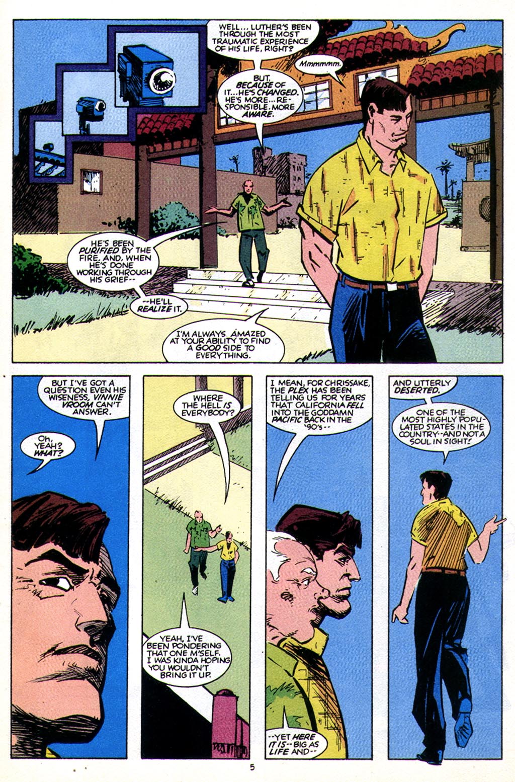 Read online American Flagg! comic -  Issue #43 - 7