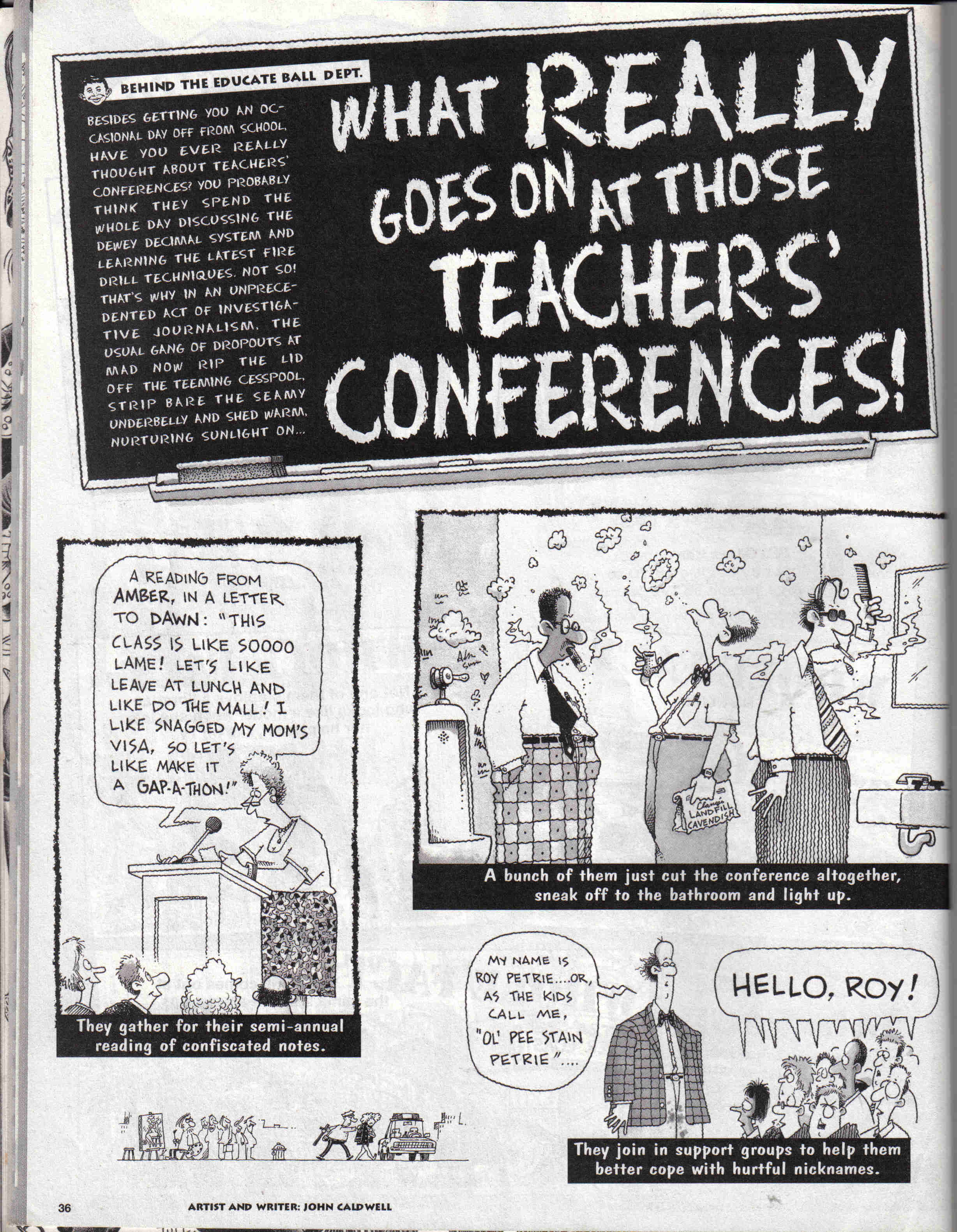 Read online MAD comic -  Issue #392 - 34