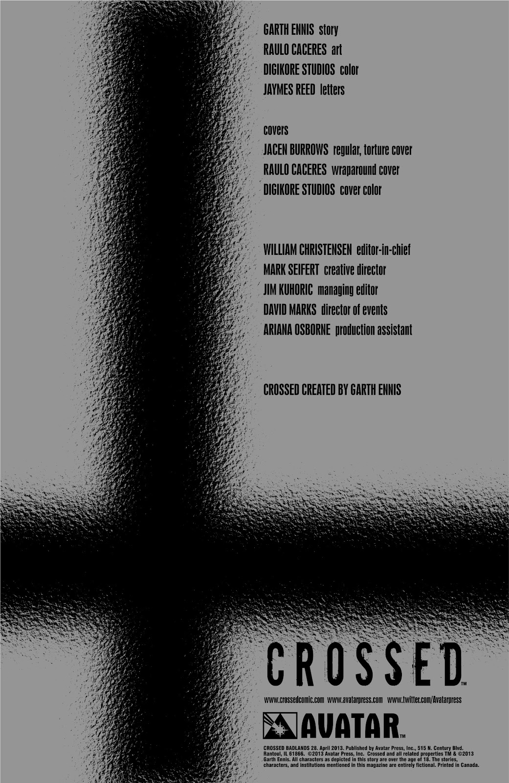 Crossed: Badlands issue 28 - Page 5