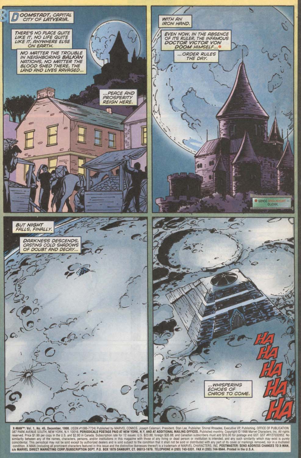 Read online X-Man comic -  Issue #45 - 2
