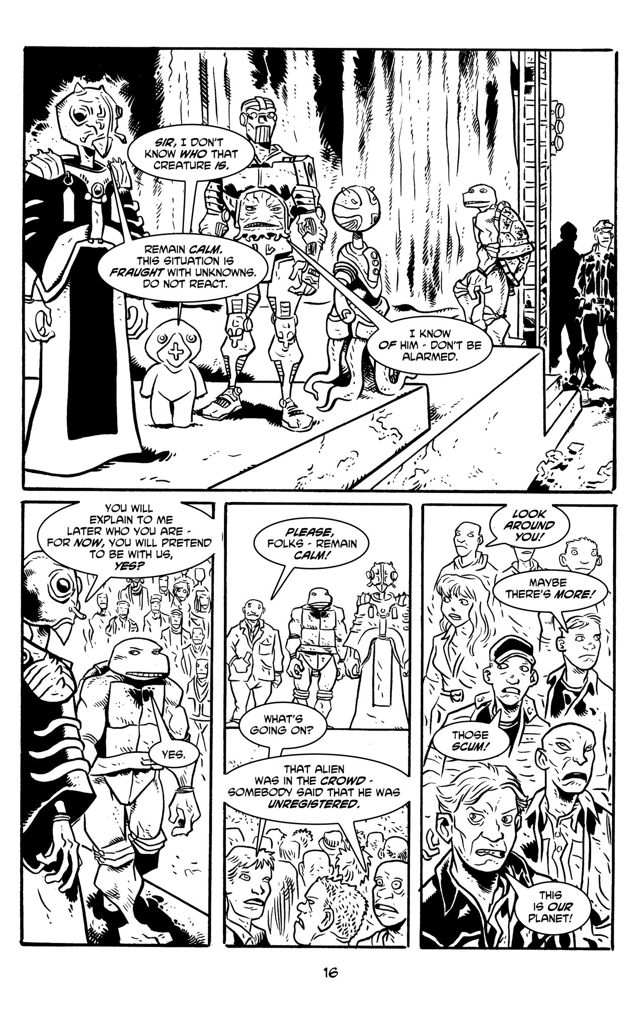 Read online Michelangelo The Third Kind comic -  Issue #1 - 17